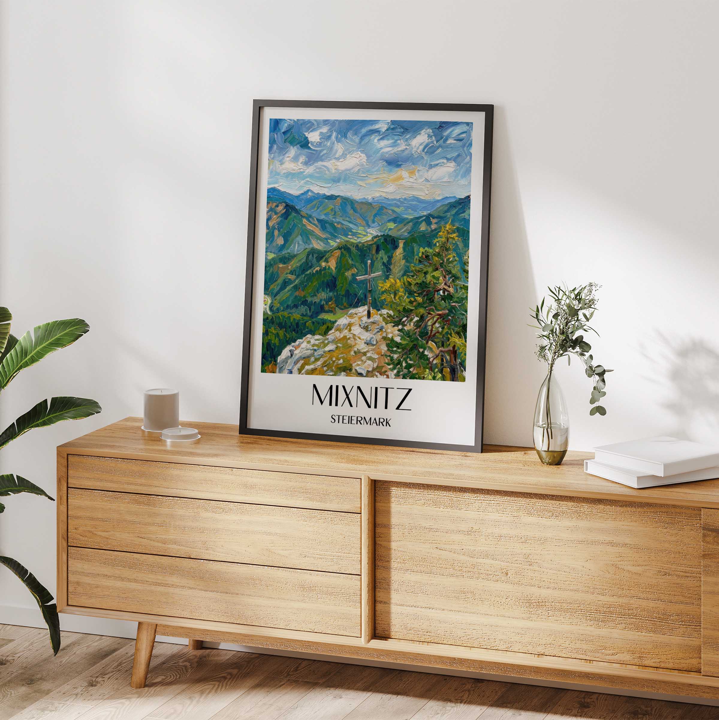 mixnitz-steiermark-österreich-poster-oil-painting-oelgemaelde