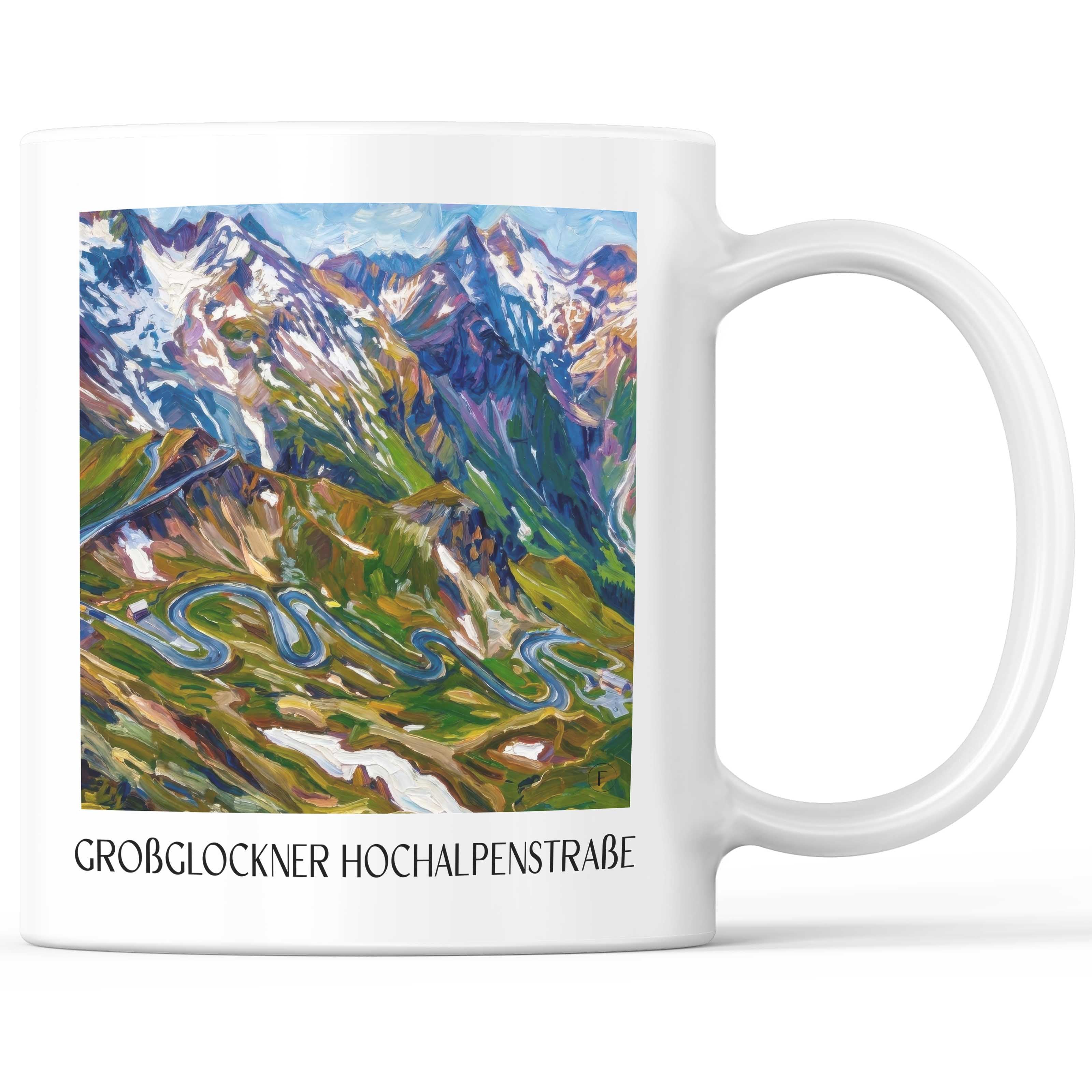 großglockner-hochalpenstraße-kärnten-österreich-kaffeebecher-oil-painting-oelgemaelde