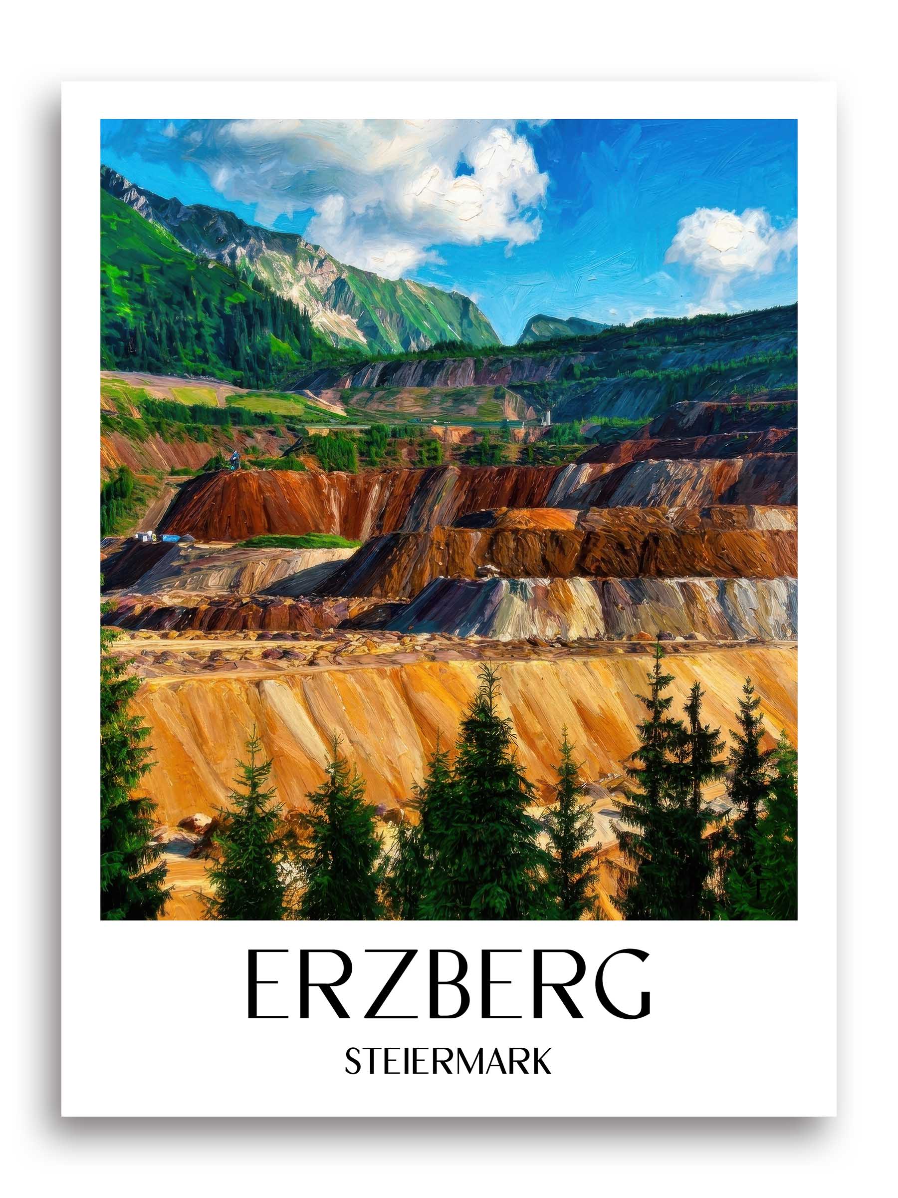 erzberg-steiermark-österreich-poster-oil-painting-oelgemaelde