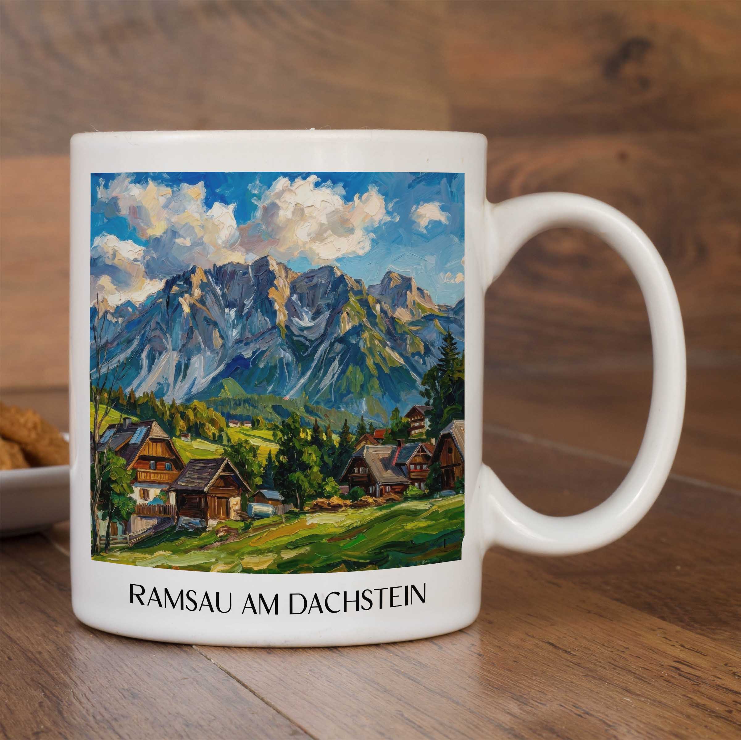 ramsau-am-dachstein-steiermark-österreich-kaffeebecher-oil-painting-oelgemaelde