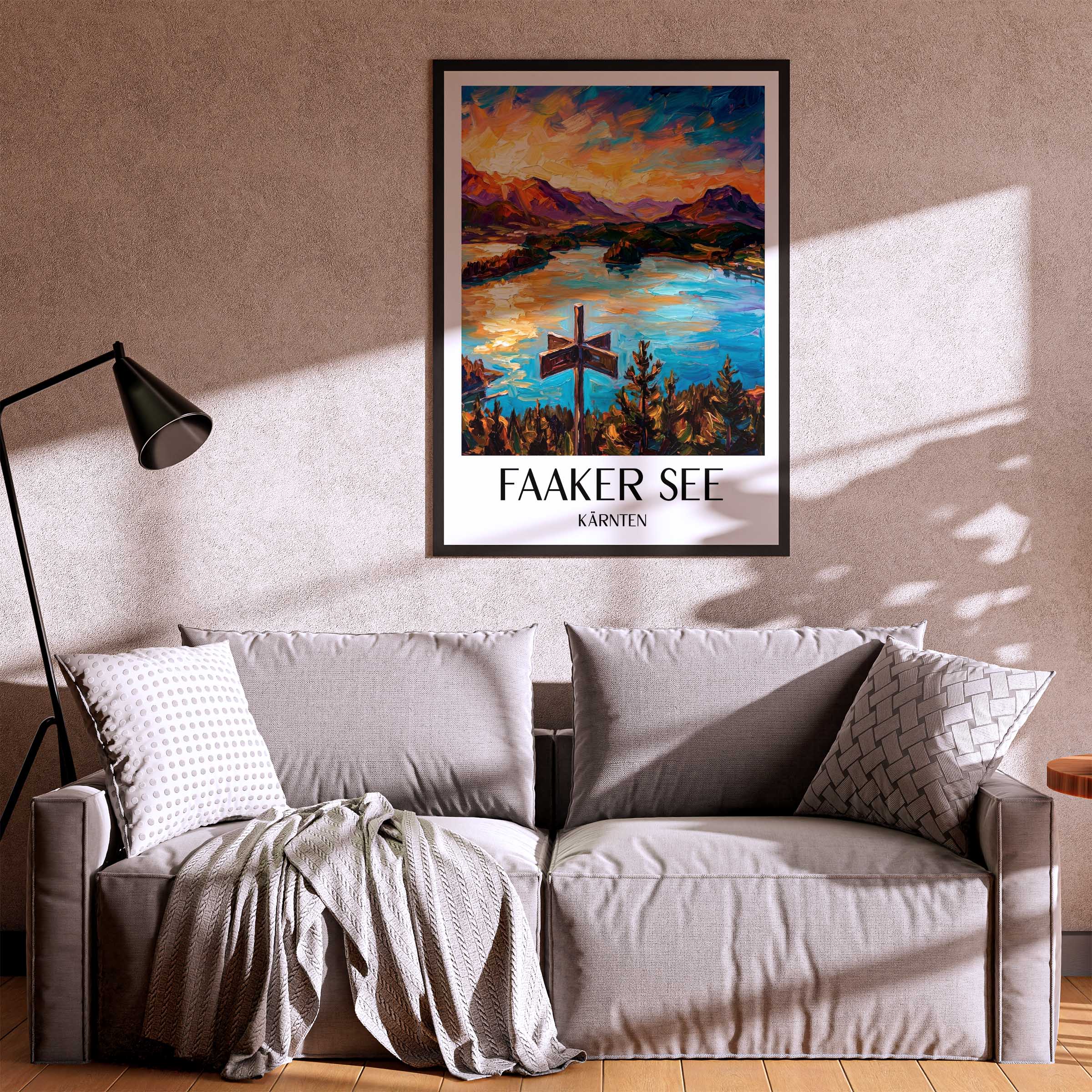 faaker-see-kärnten-österreich-poster-oil-painting-oelgemaelde