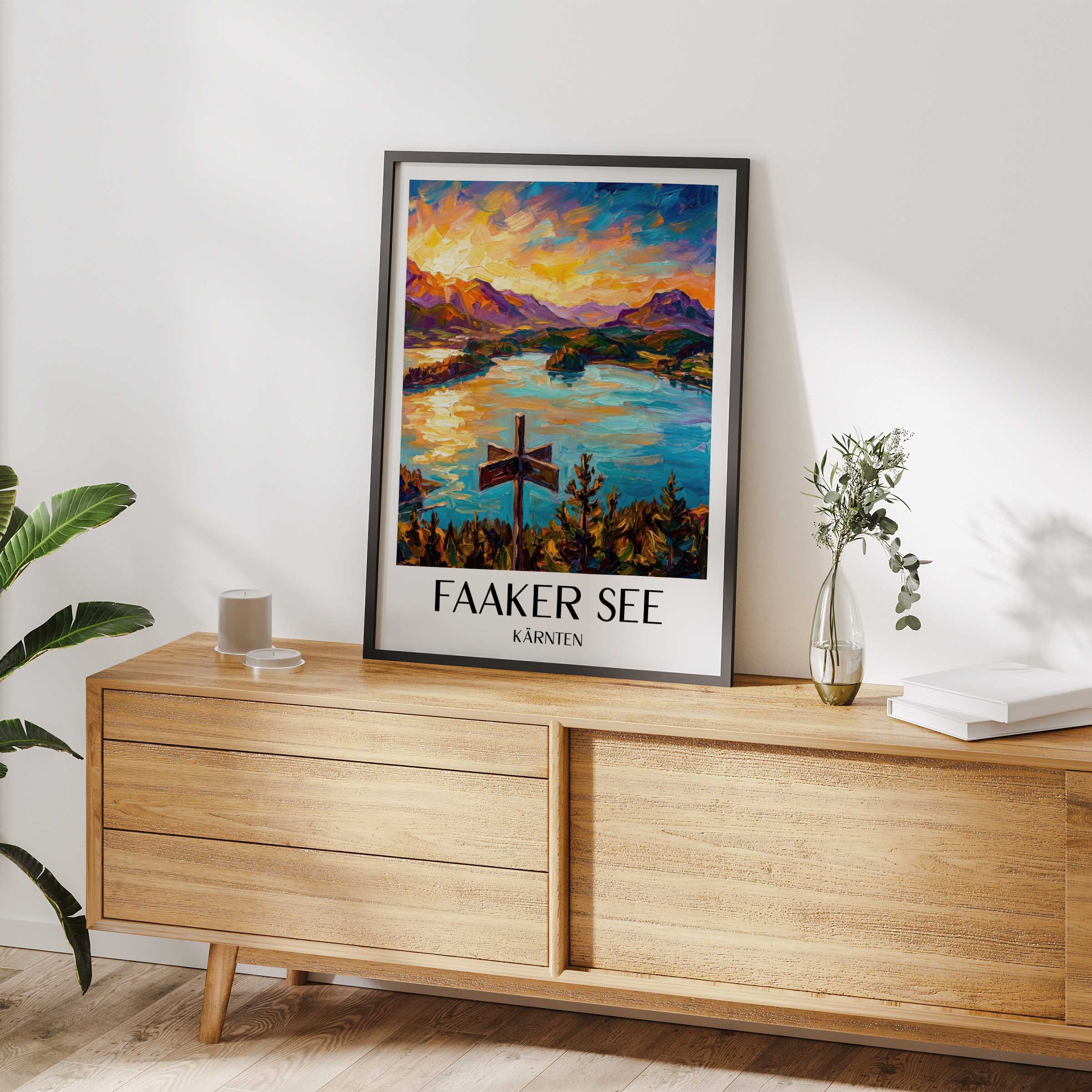 faaker-see-kärnten-österreich-poster-oil-painting-oelgemaelde