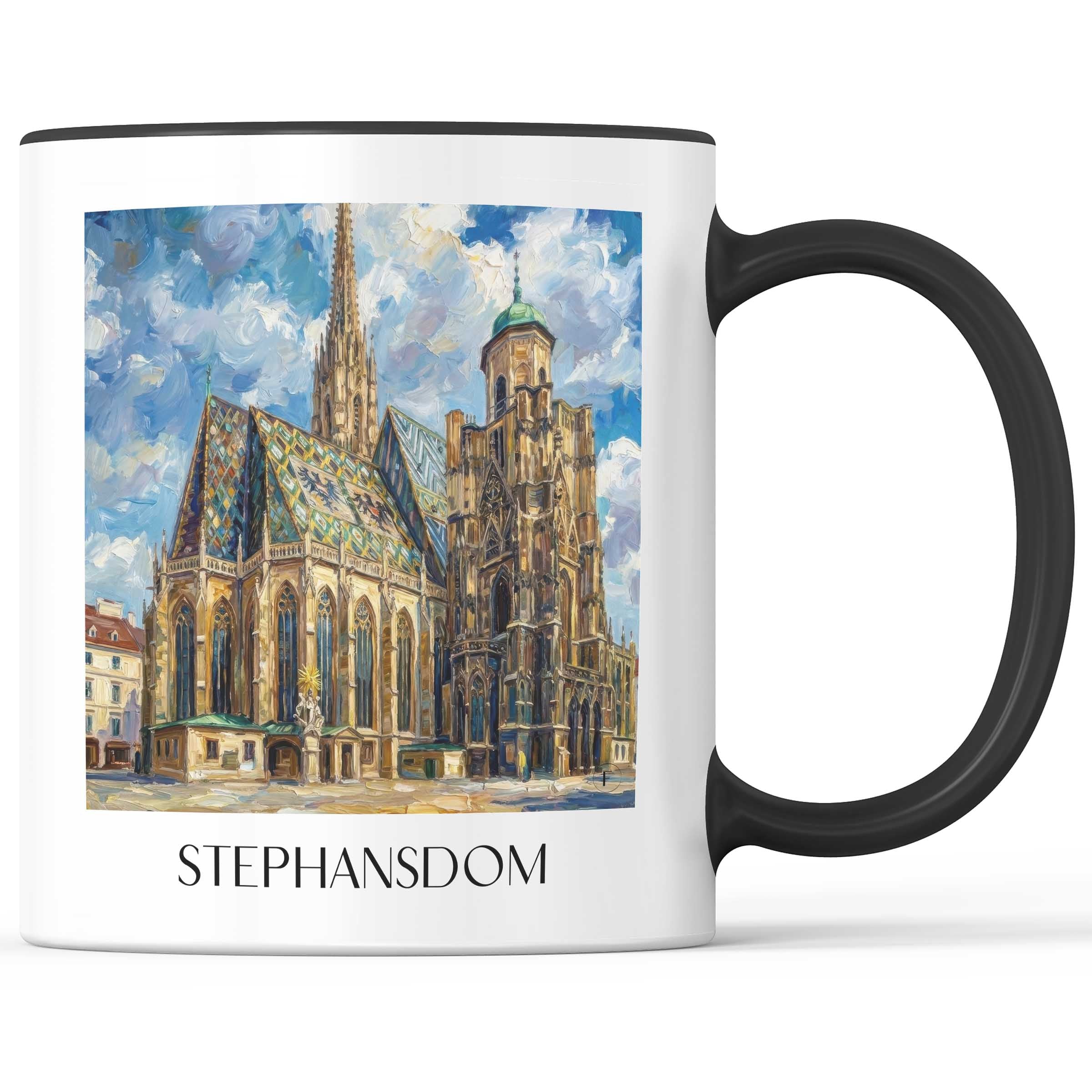 stephansdom-wien-österreich-kaffeebecher-oil-painting-oelgemaelde