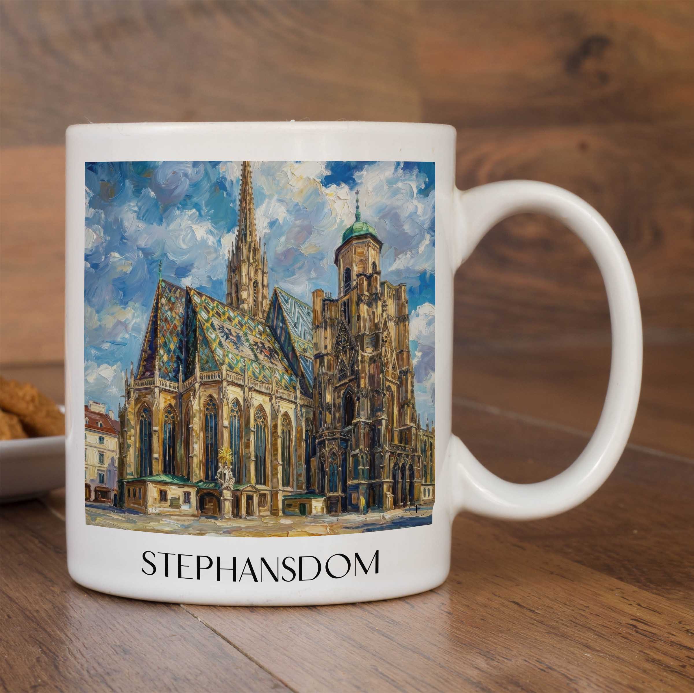stephansdom-wien-österreich-kaffeebecher-oil-painting-oelgemaelde