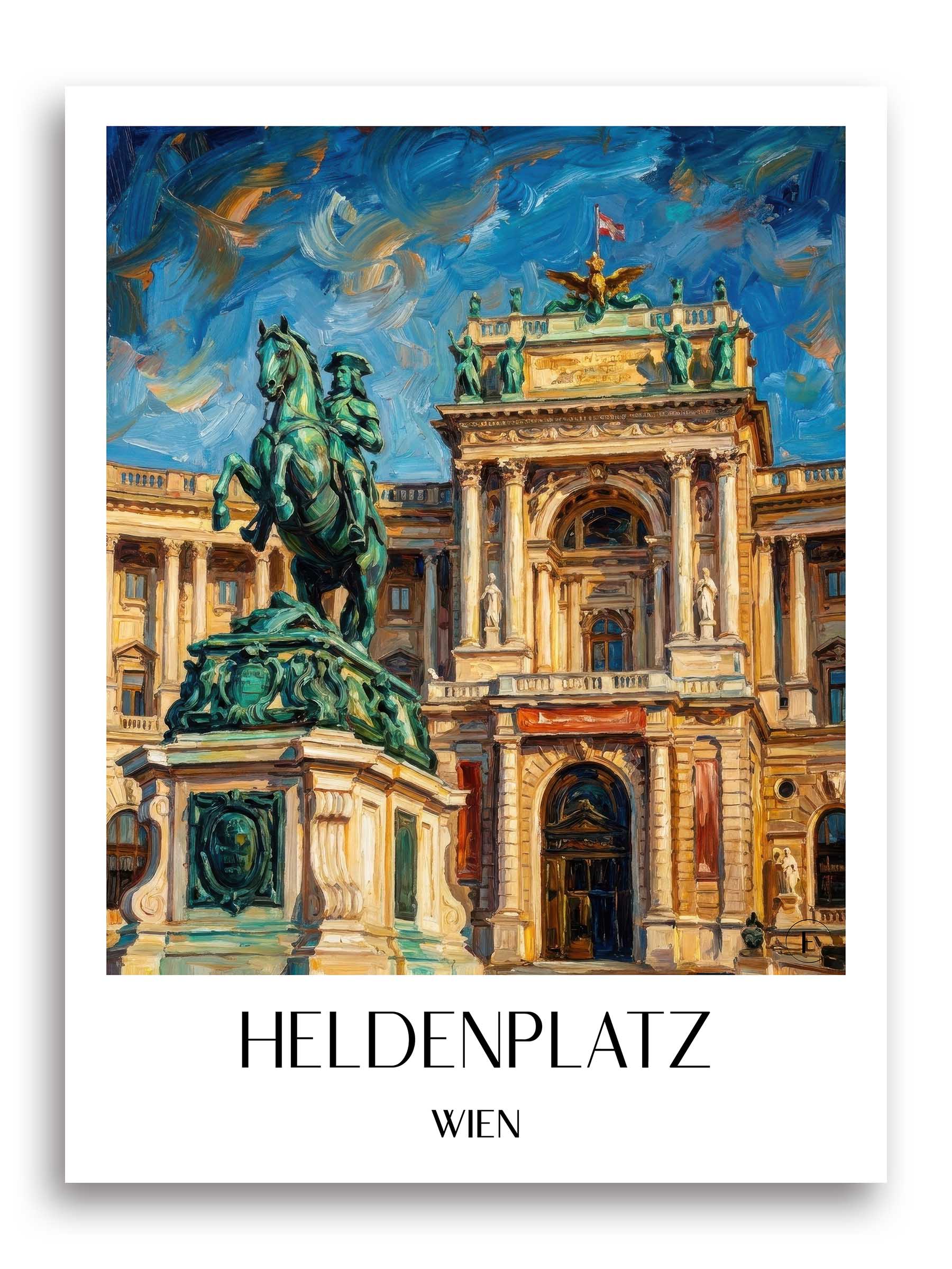 heldenplatz-wien-österreich-poster-oil-painting-oelgemaelde