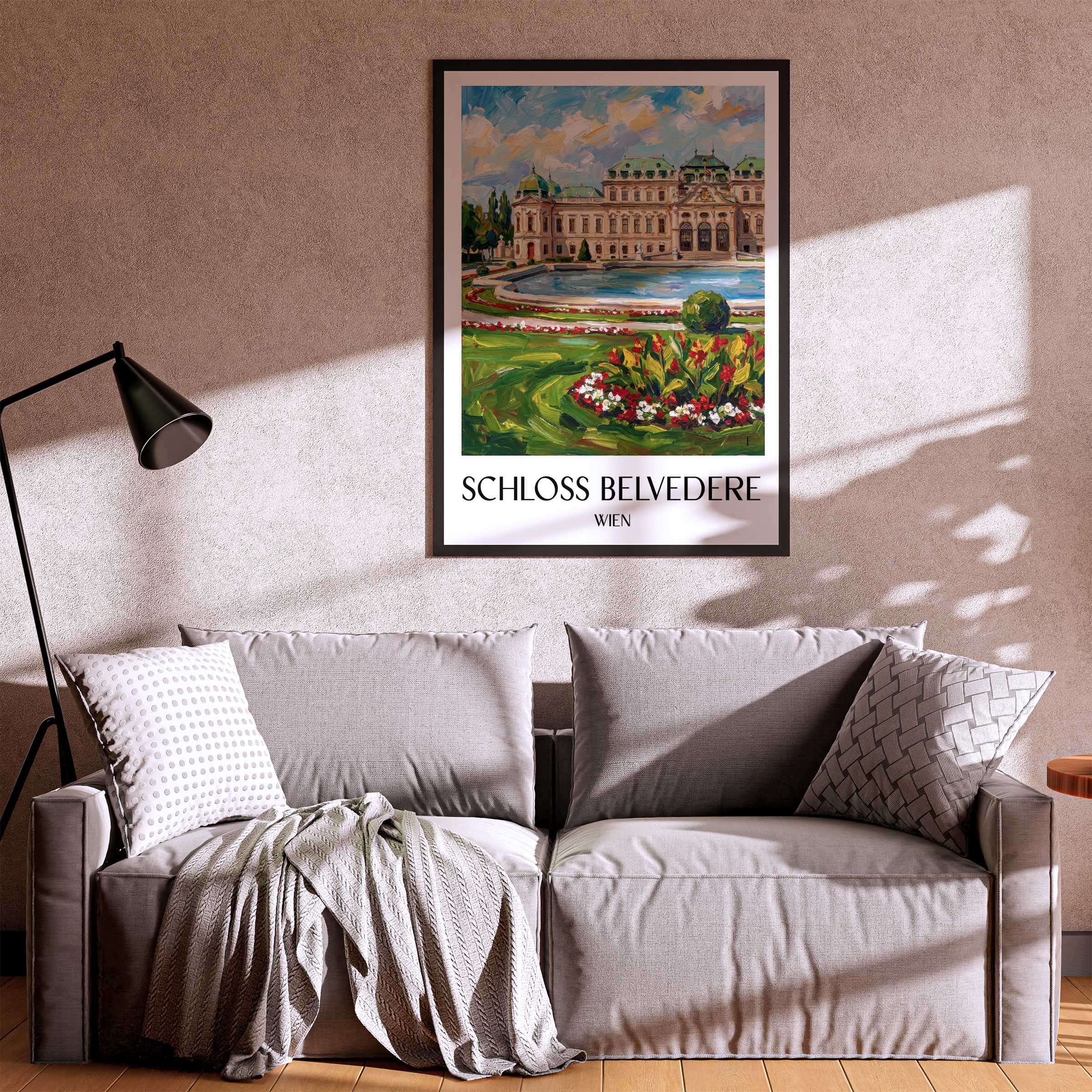 schloss-belvedere-wien-österreich-poster-oil-painting-oelgemaelde