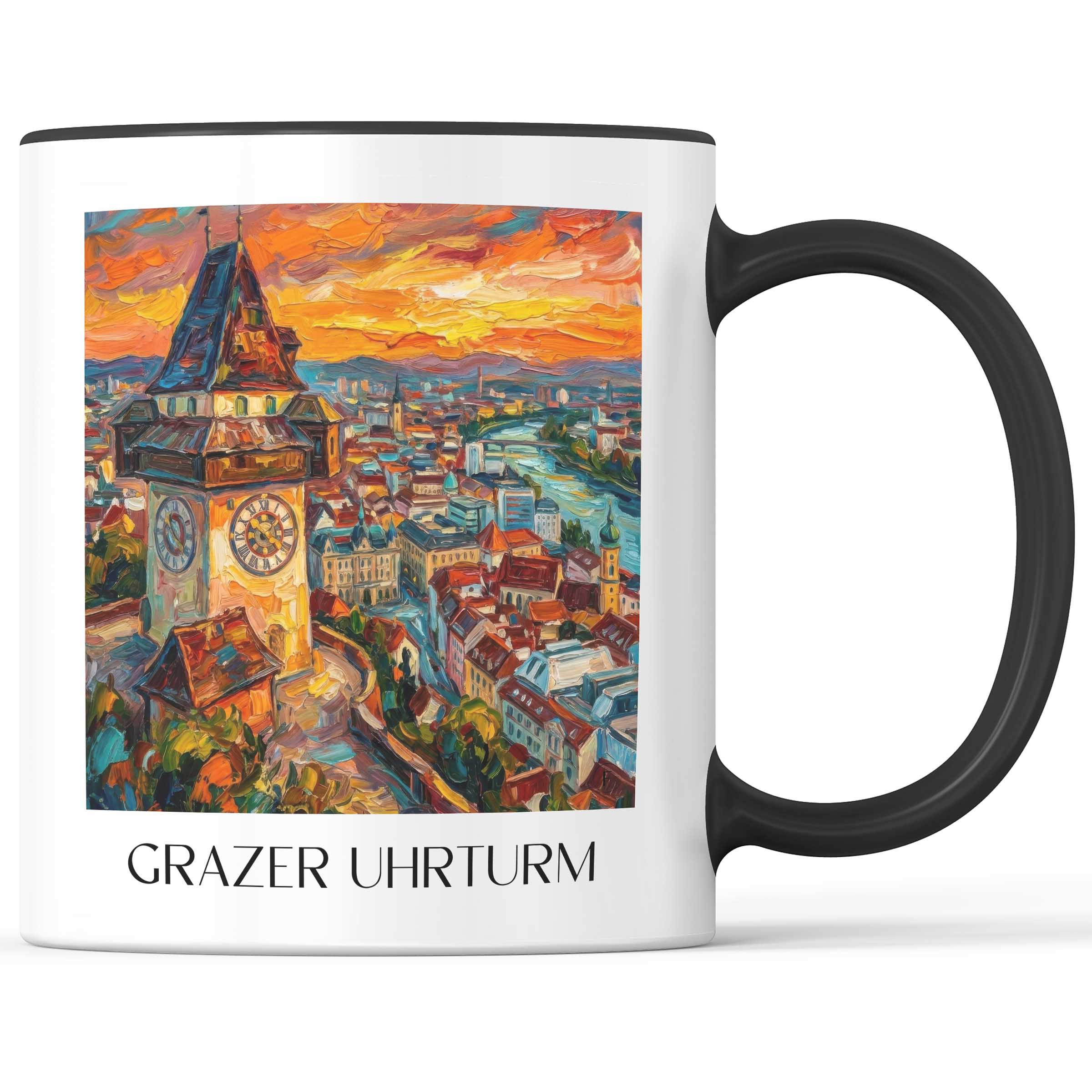 grazer-uhrturm-österreich-österreich-kaffeebecher-oil-painting-oelgemaelde