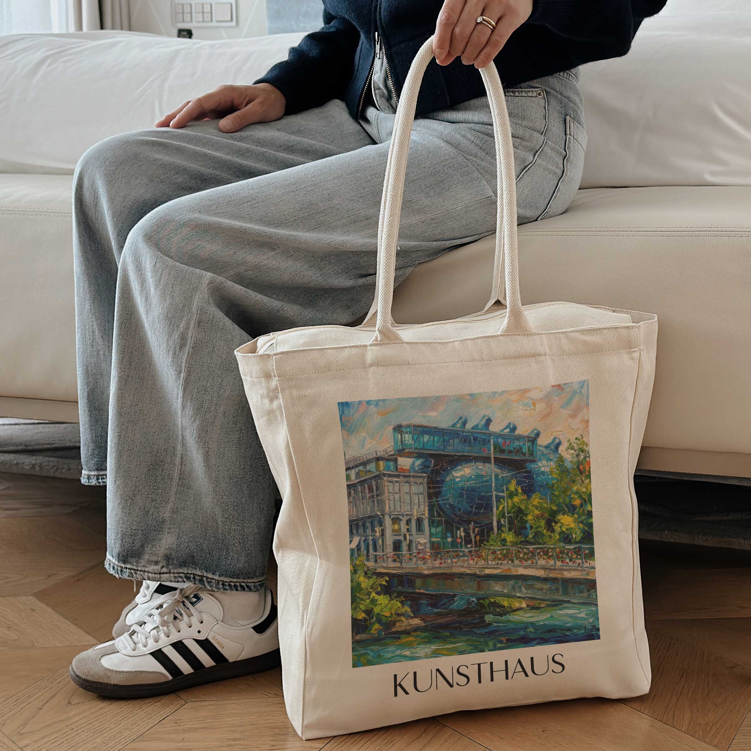 kunsthaus-graz-österreich-einkaufstasche-oil-painting-oelgemaelde
