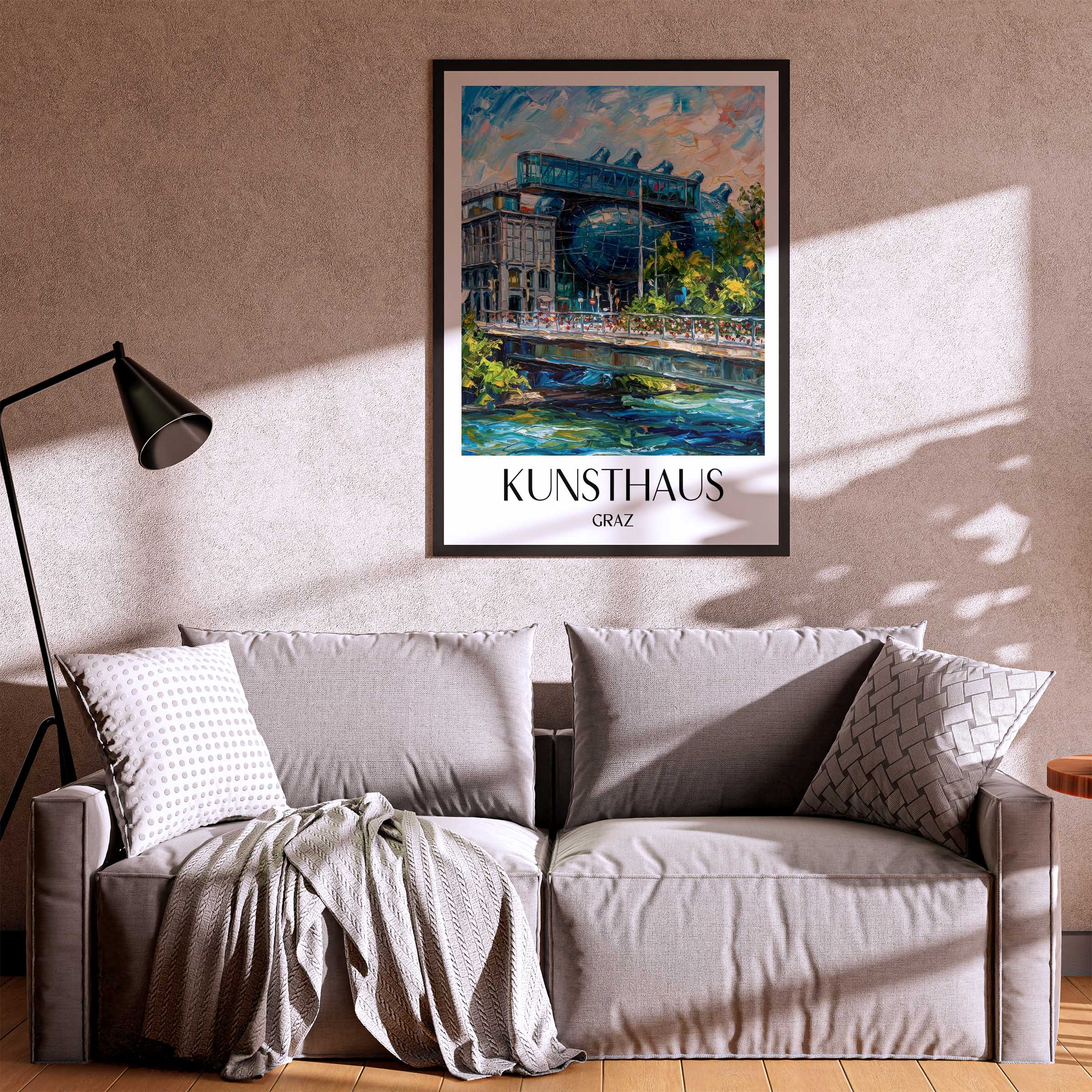 kunsthaus-graz-österreich-poster-oil-painting-oelgemaelde