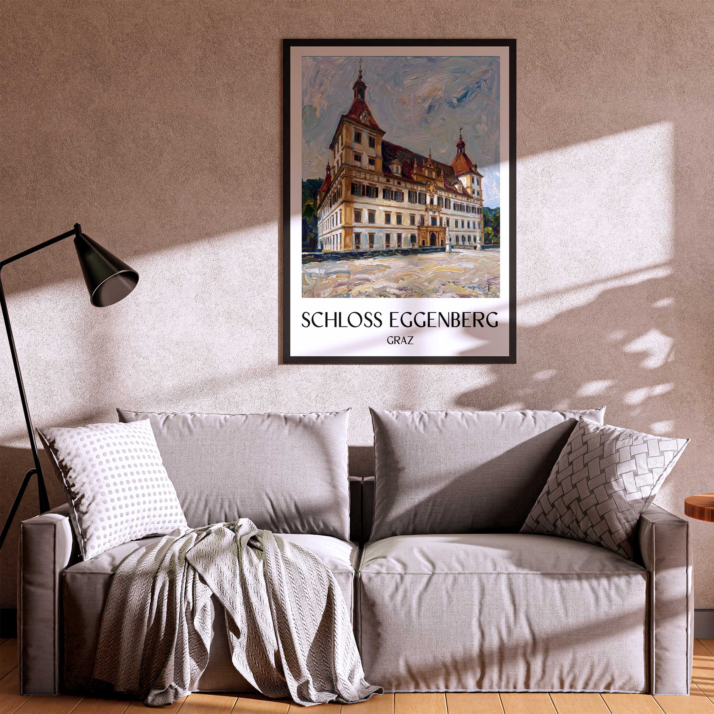 schloss-eggenberg-graz-österreich-poster-oil-painting-oelgemaelde