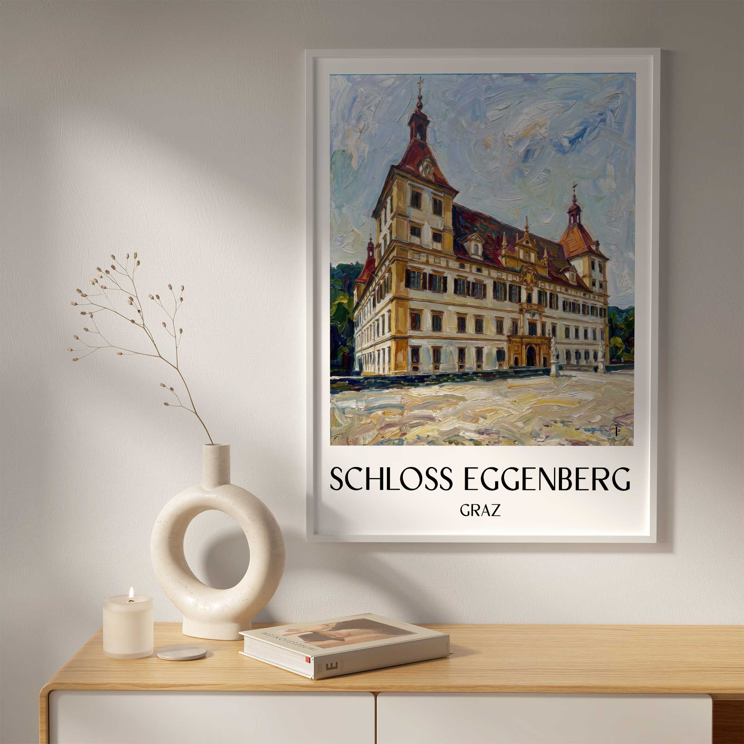 schloss-eggenberg-graz-österreich-poster-oil-painting-oelgemaelde