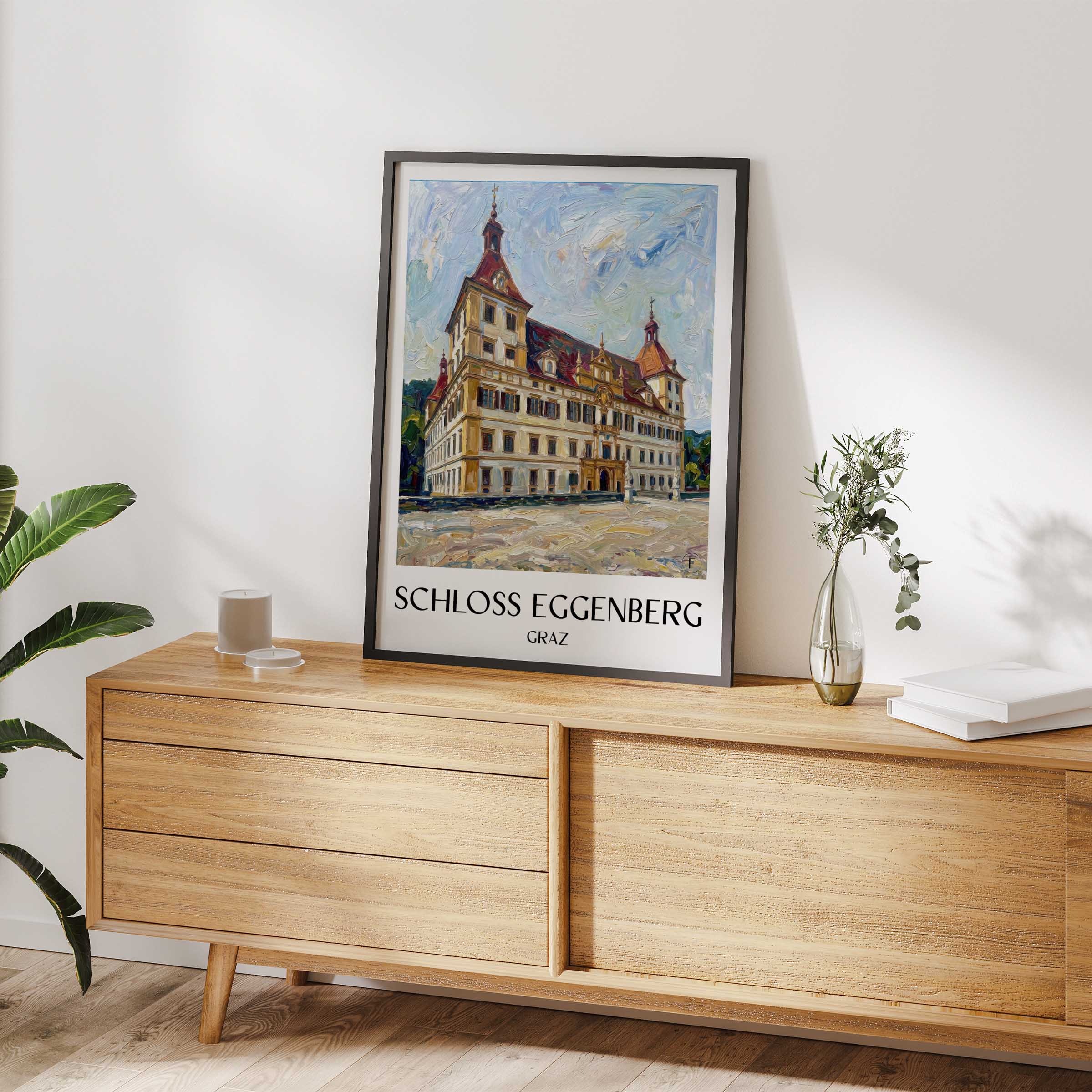 schloss-eggenberg-graz-österreich-poster-oil-painting-oelgemaelde