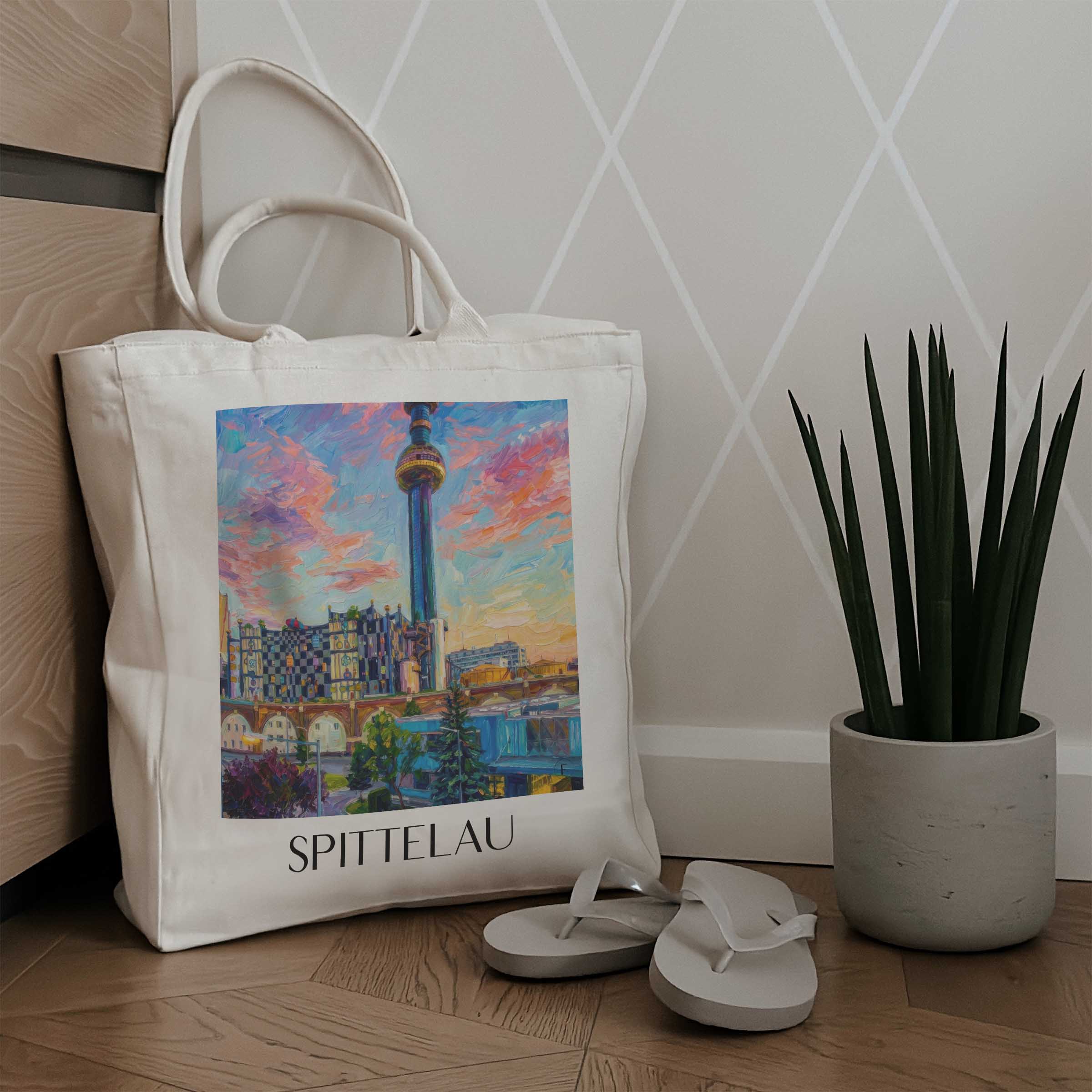spittelau-wien-österreich-einkaufstasche-oil-painting-oelgemaelde
