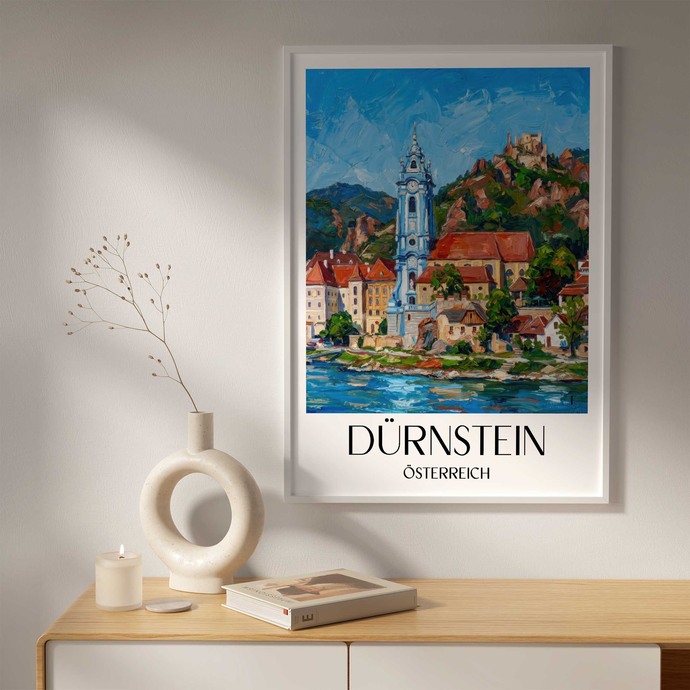 dürnstein-österreich-österreich-poster-oil-painting-oelgemaelde
