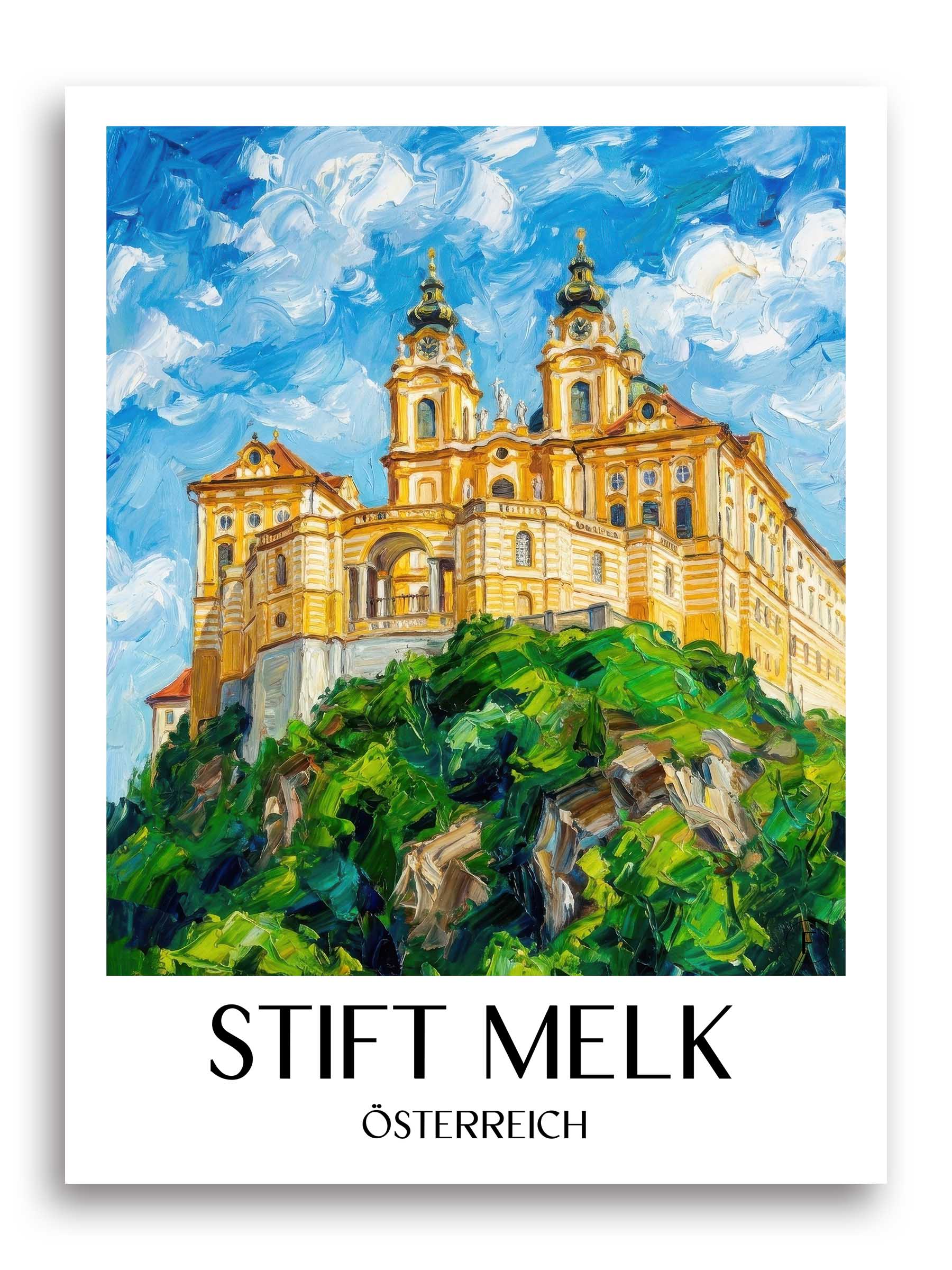 stift-melk-österreich-österreich-poster-oil-painting-oelgemaelde