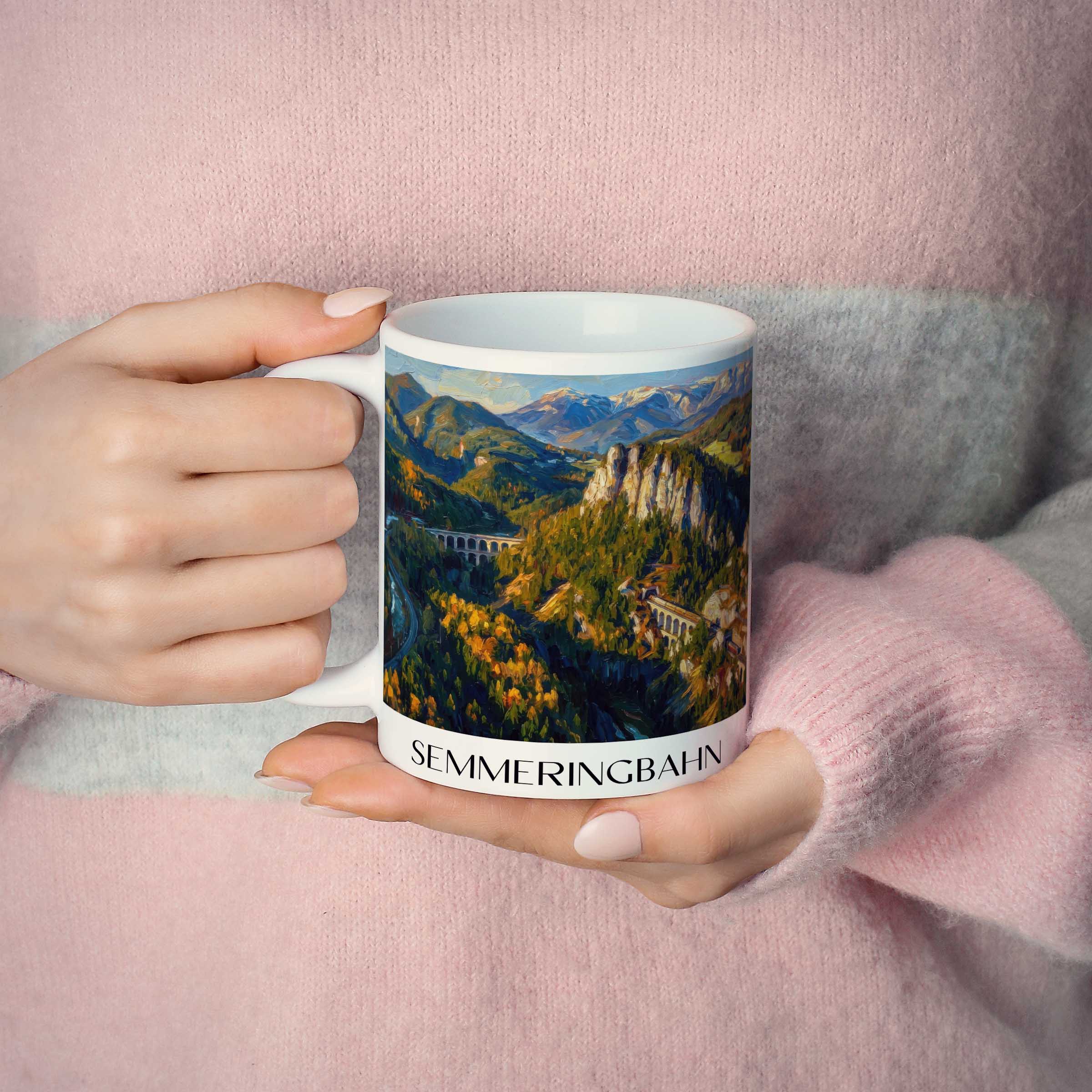 semmeringbahn-österreich-österreich-kaffeebecher-oil-painting-oelgemaelde
