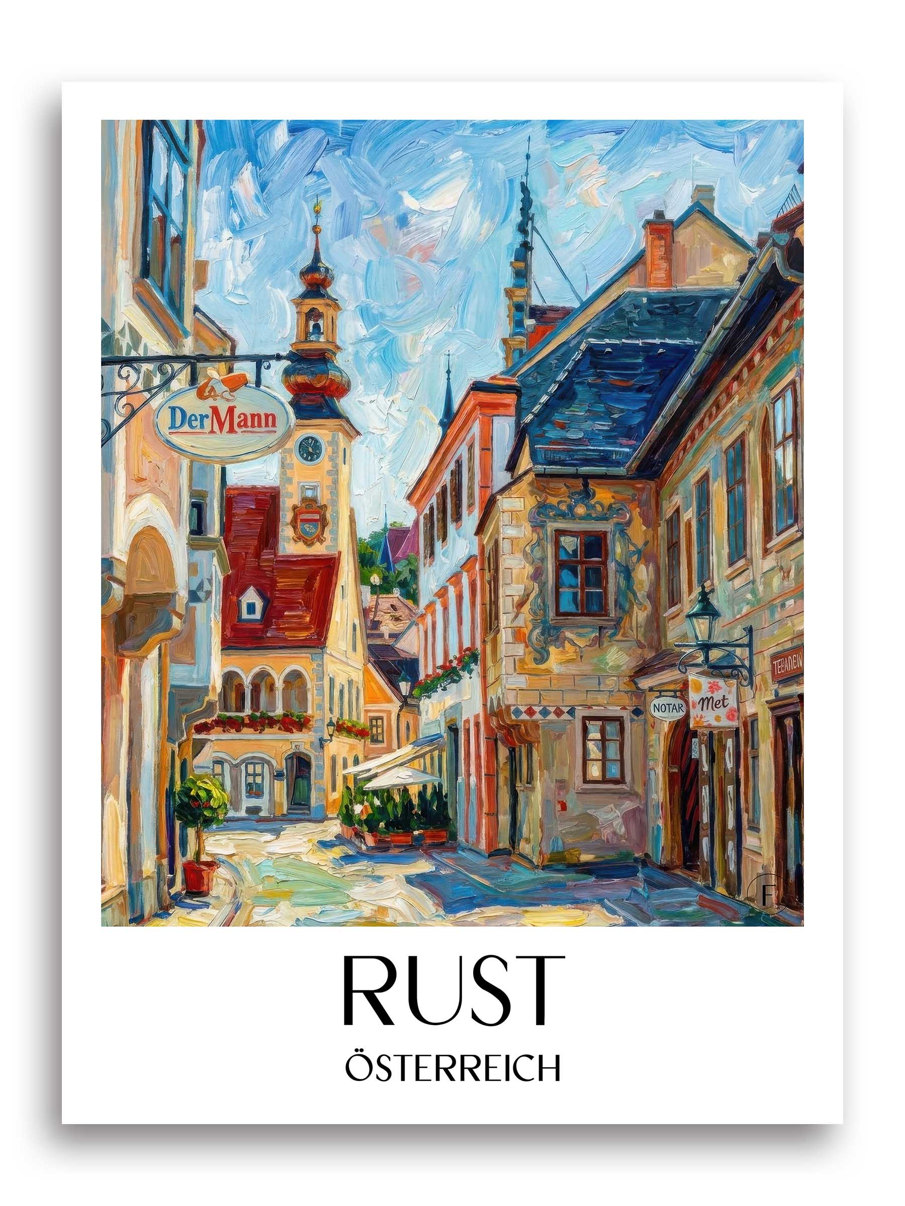 rust-österreich-österreich-poster-oil-painting-oelgemaelde