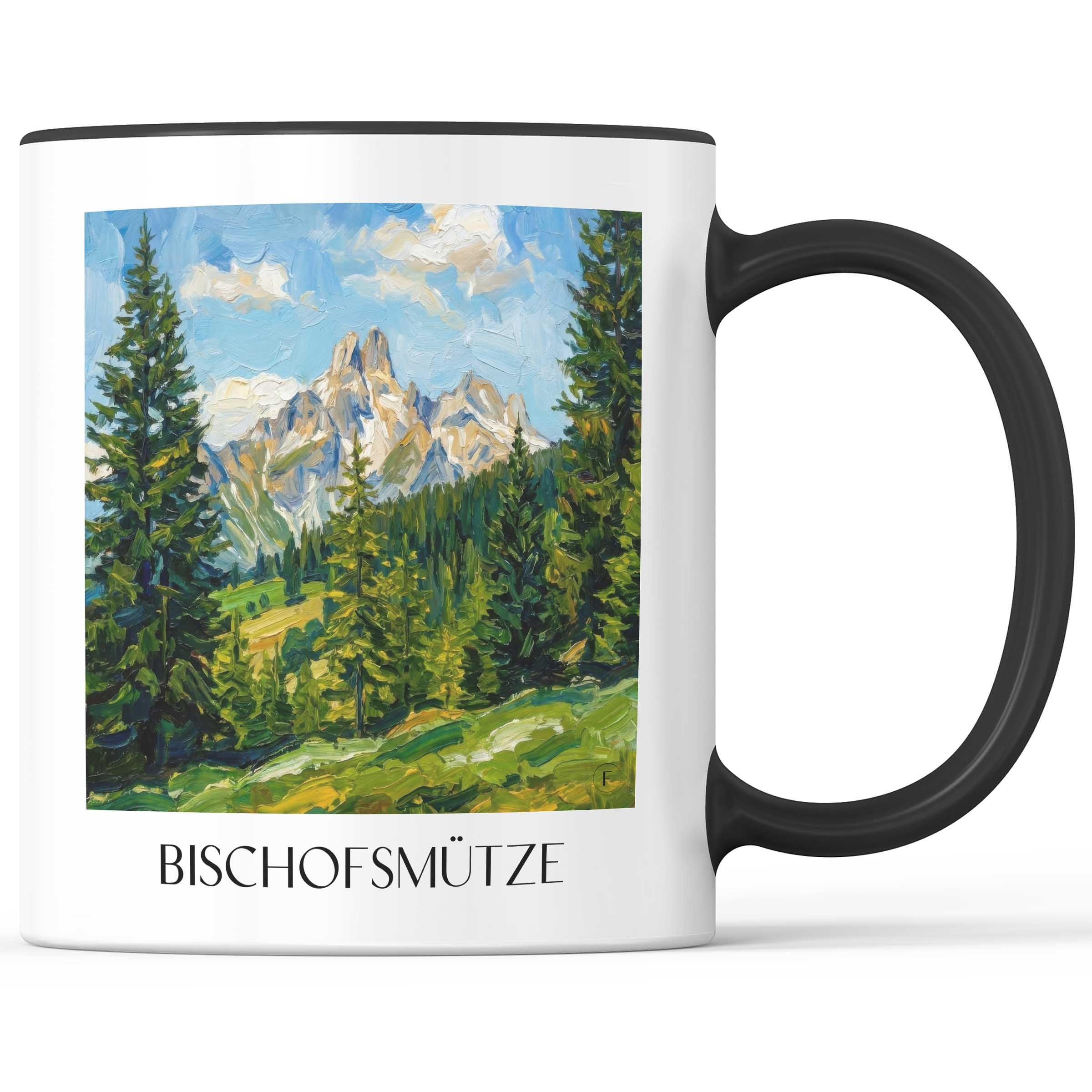 bischofsmütze-dachsteingebirge-österreich-kaffeebecher-oil-painting-oelgemaelde