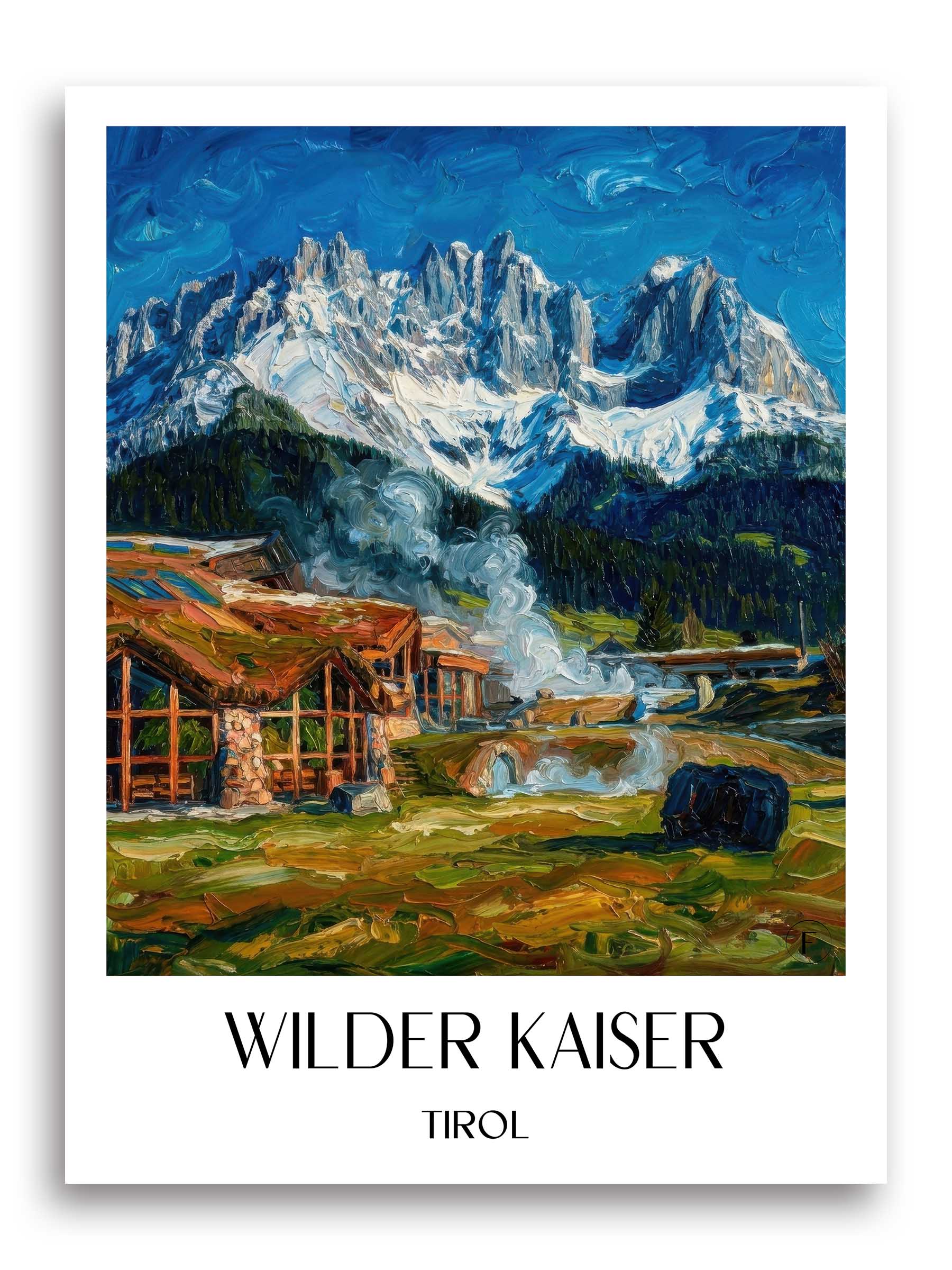 wilder-kaiser-tirol-österreich-poster-oil-painting-oelgemaelde
