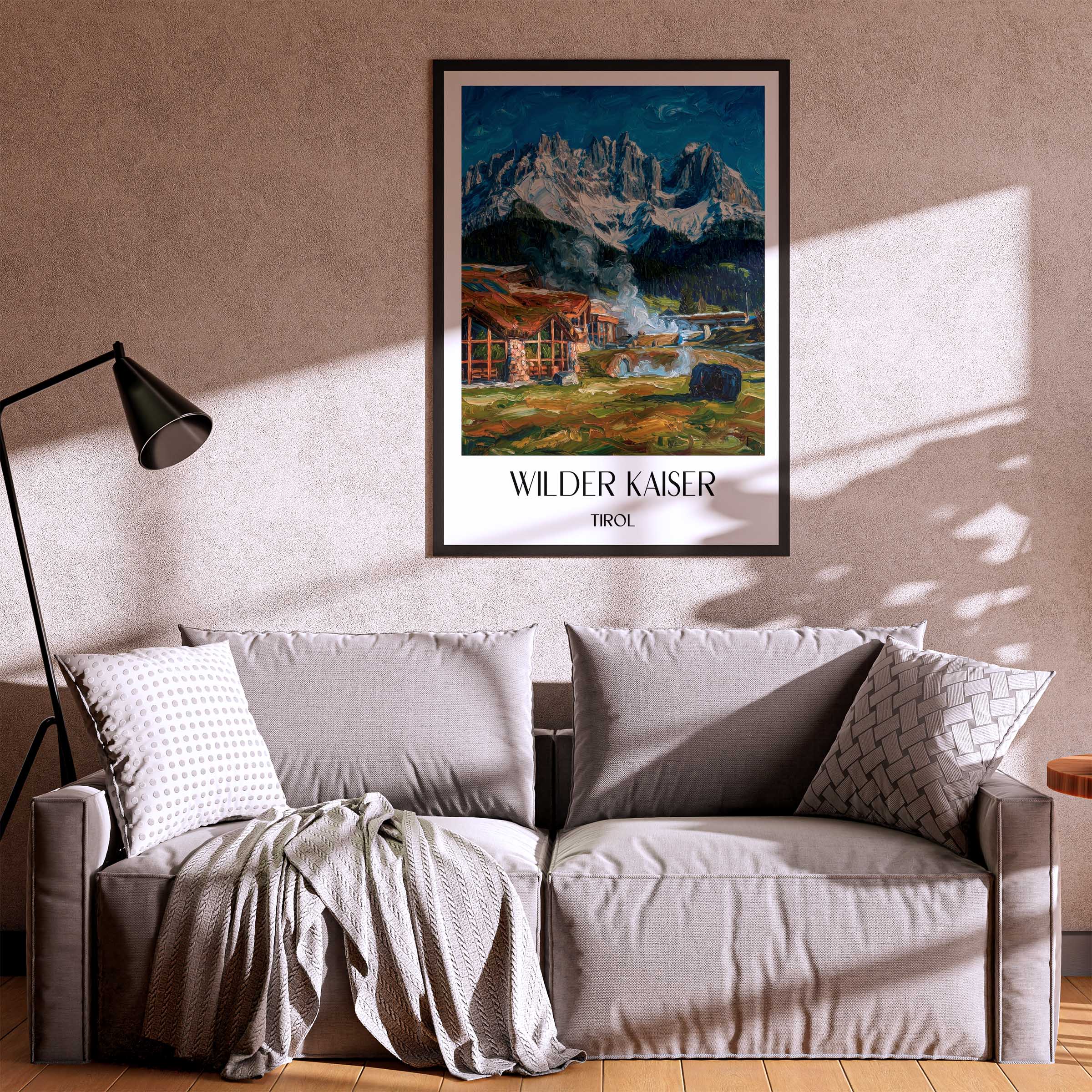 wilder-kaiser-tirol-österreich-poster-oil-painting-oelgemaelde
