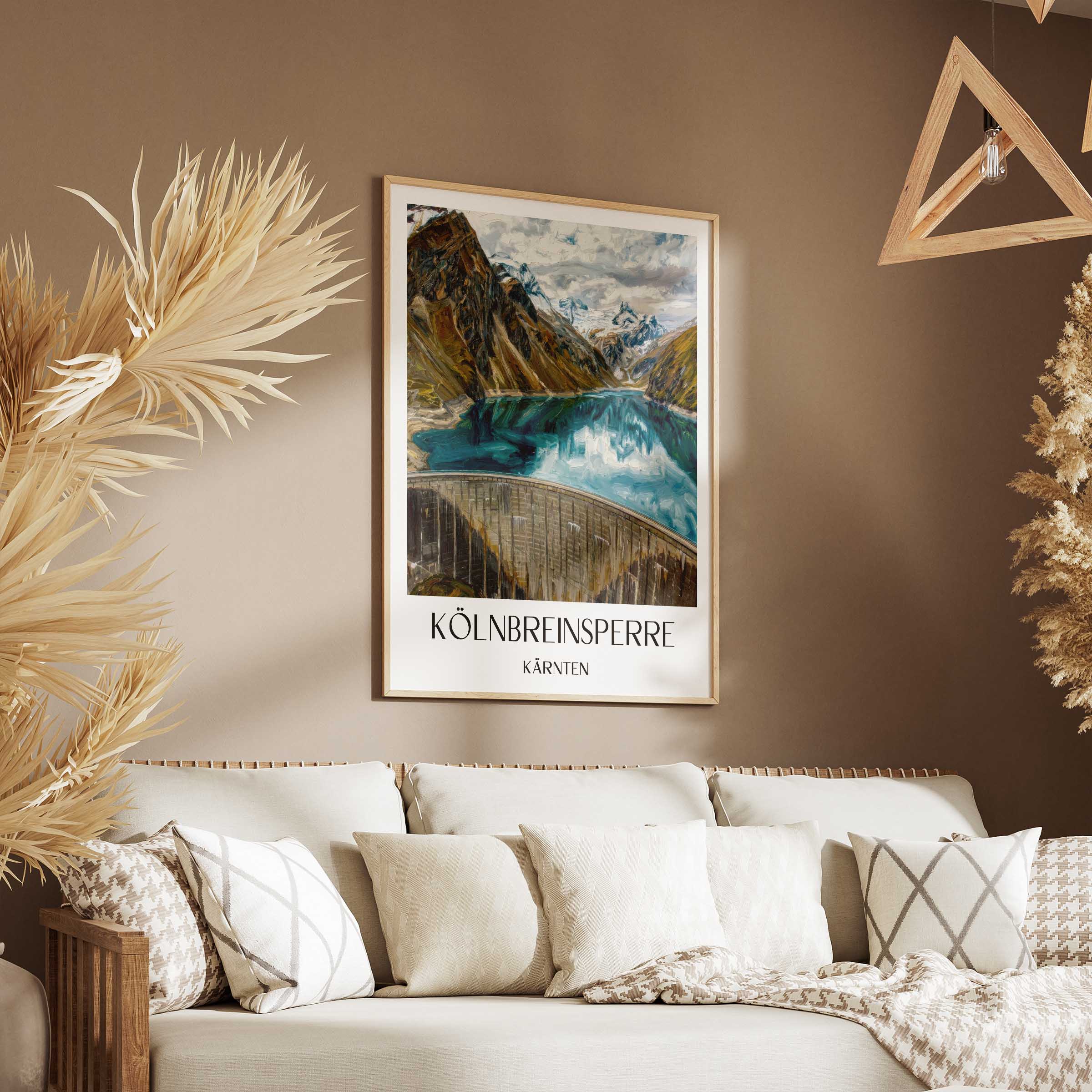 kölnbreinsperre-kärnten-österreich-poster-oil-painting-oelgemaelde