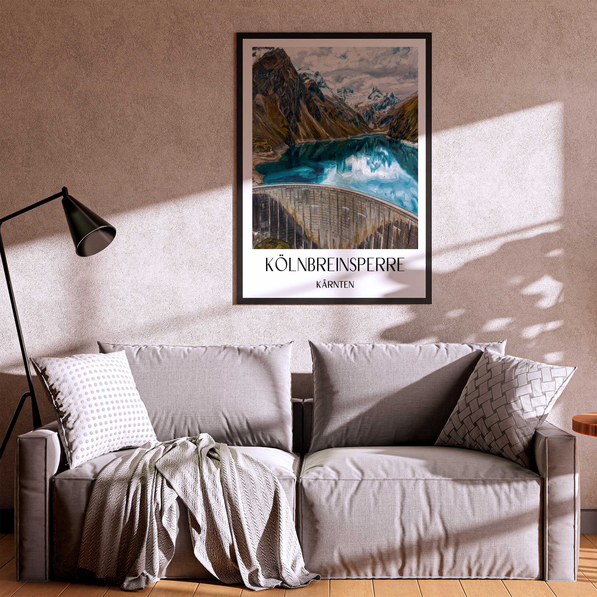 kölnbreinsperre-kärnten-österreich-poster-oil-painting-oelgemaelde