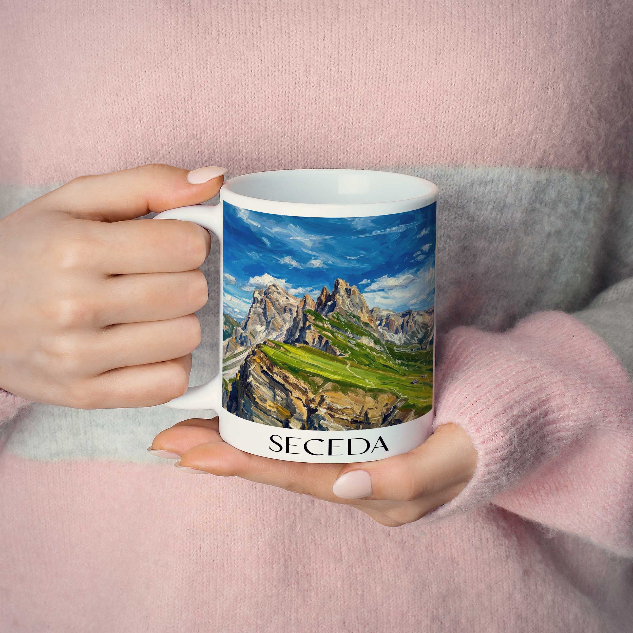 seceda--dolomiten-italien-kaffeebecher-oil-painting-oelgemaelde