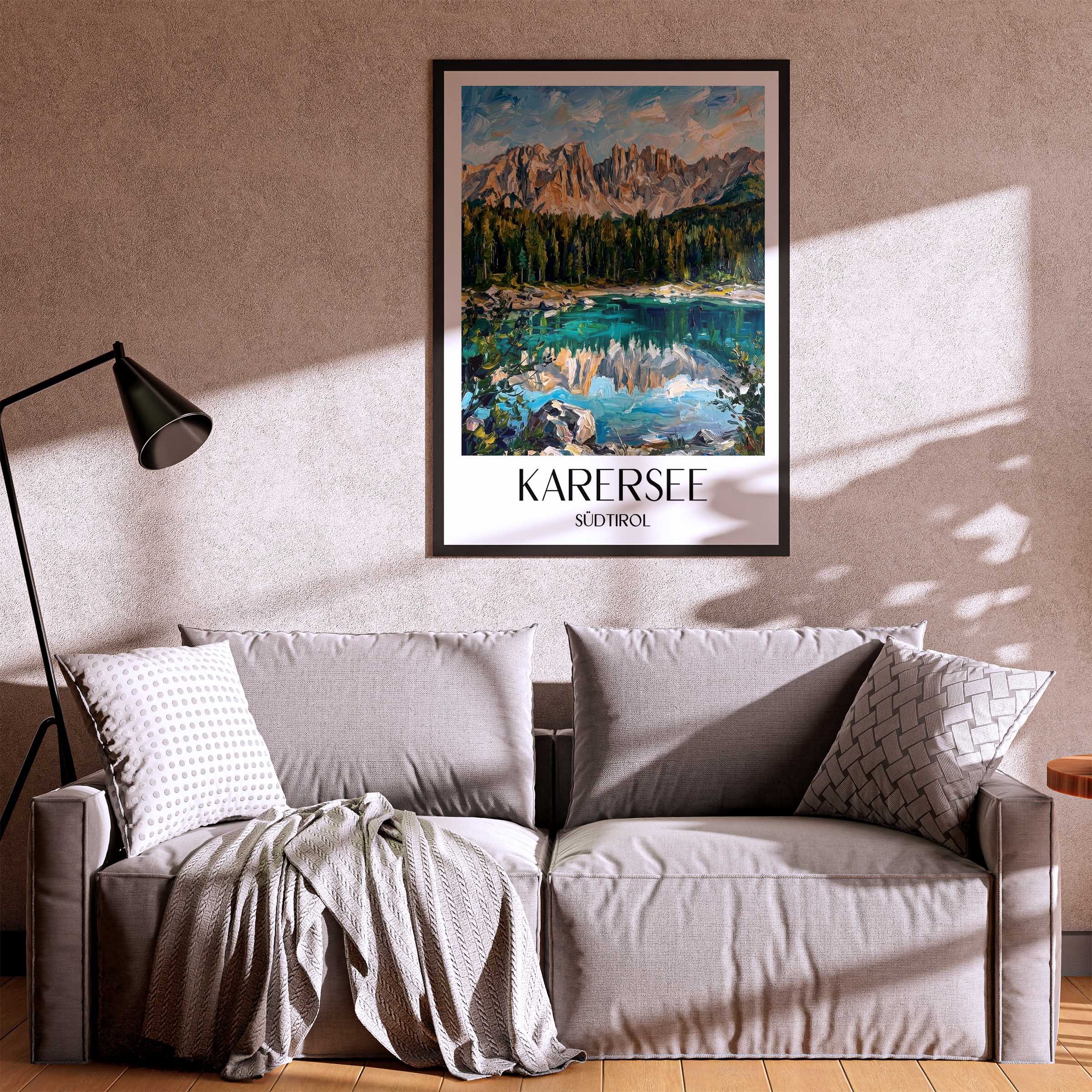 karersee-südtirol-italien-poster-oil-painting-oelgemaelde