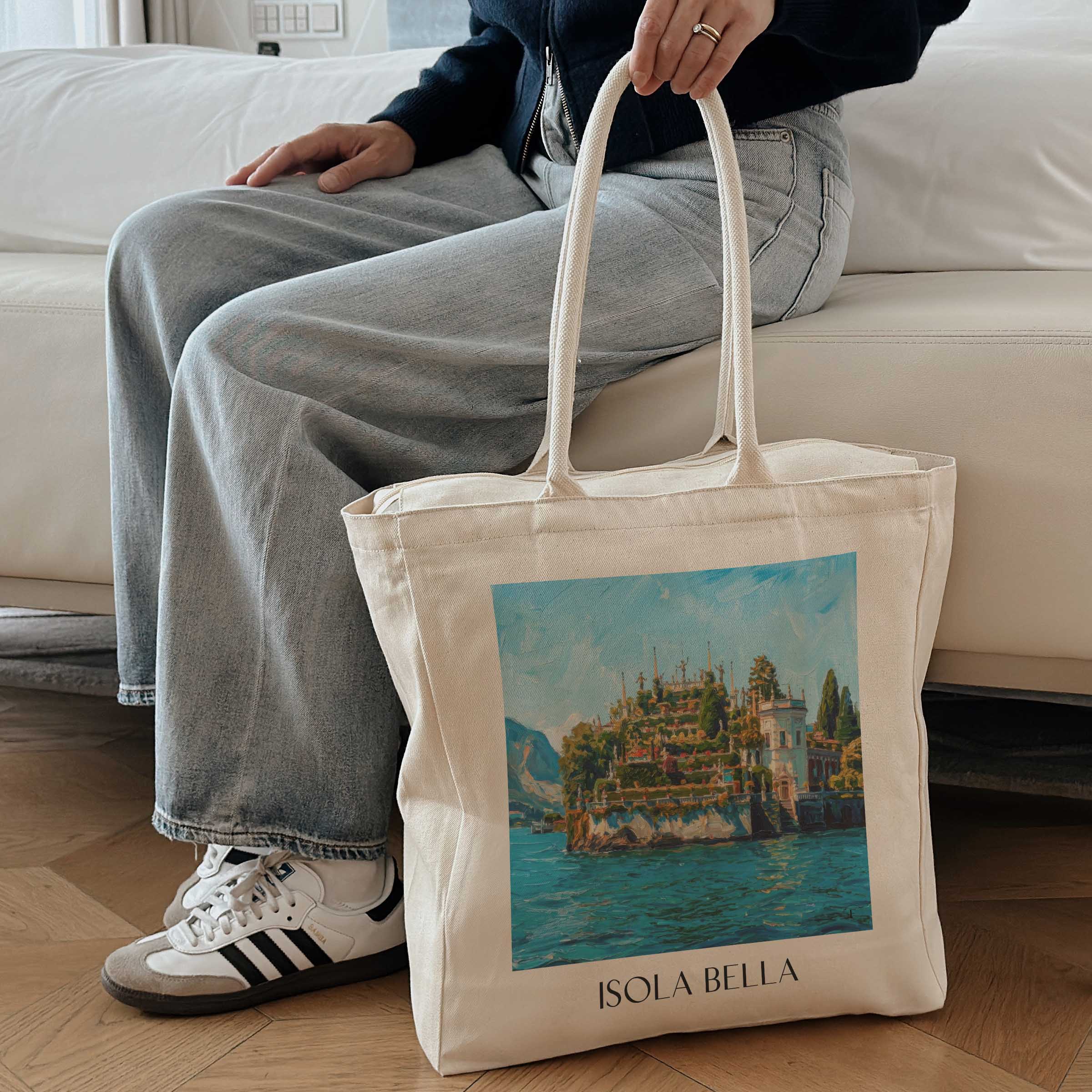 isola-bella-lago-maggiore-italien-einkaufstasche-oil-painting-oelgemaelde