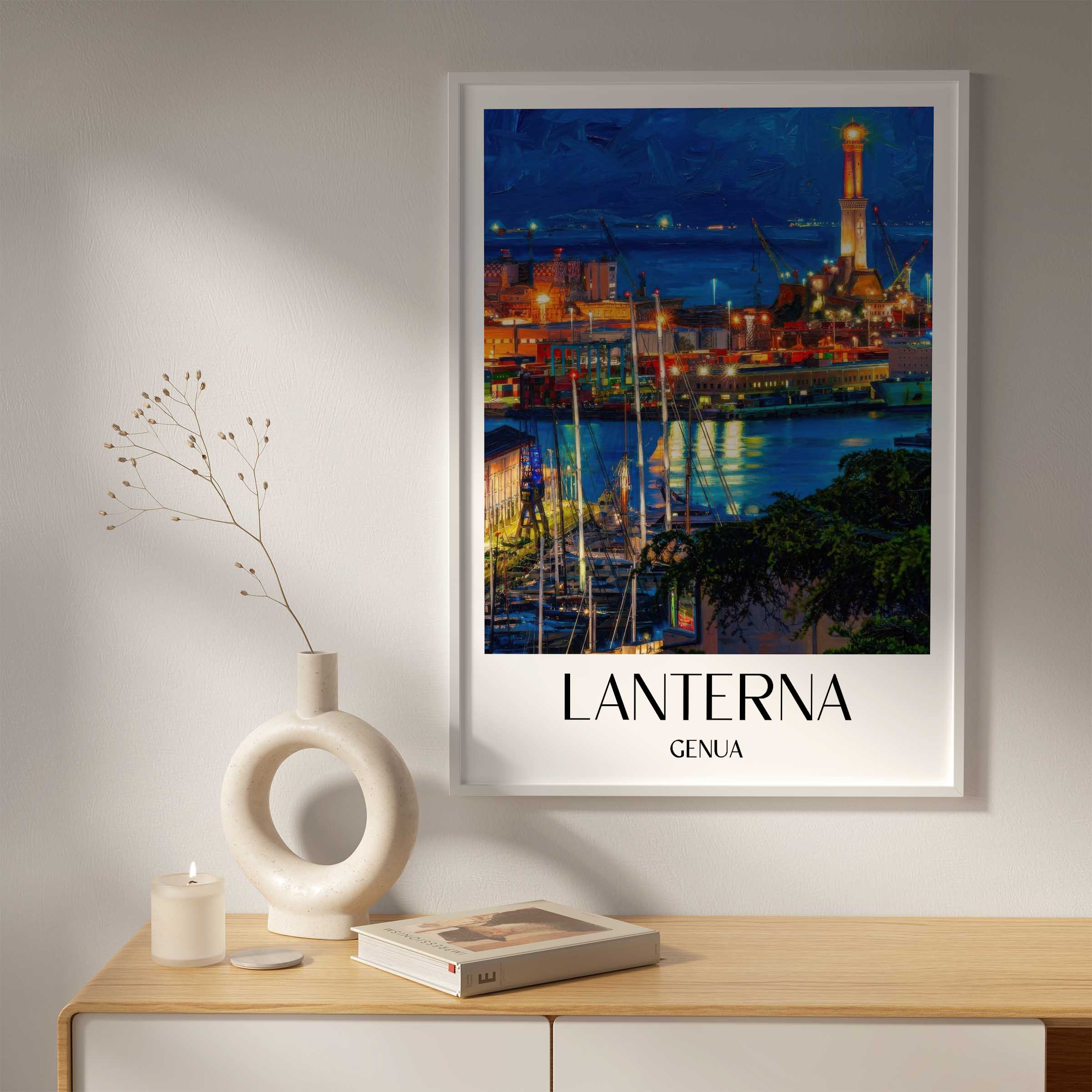 lanterna-genua-italien-poster-oil-painting-oelgemaelde