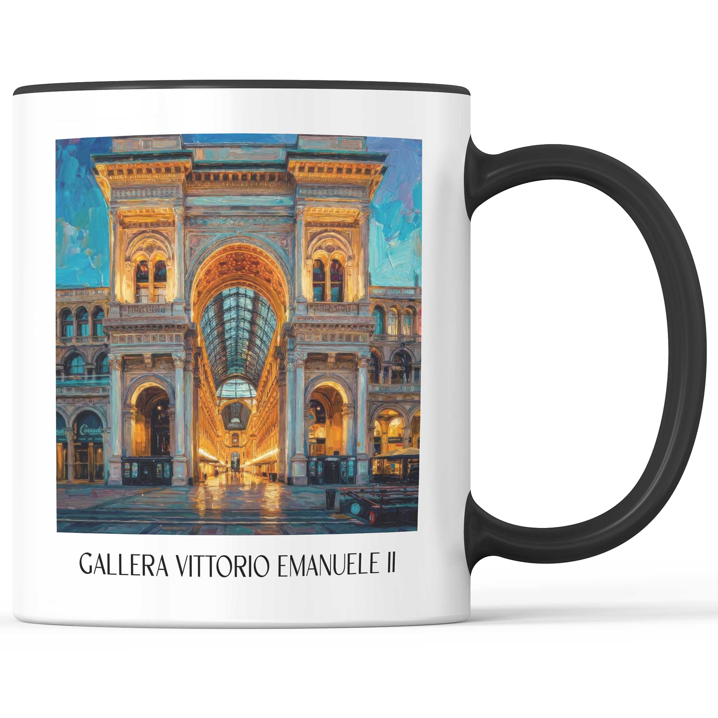 gallera-vittorio-emanuele-ii-mailand-italien-kaffeebecher-oil-painting-oelgemaelde