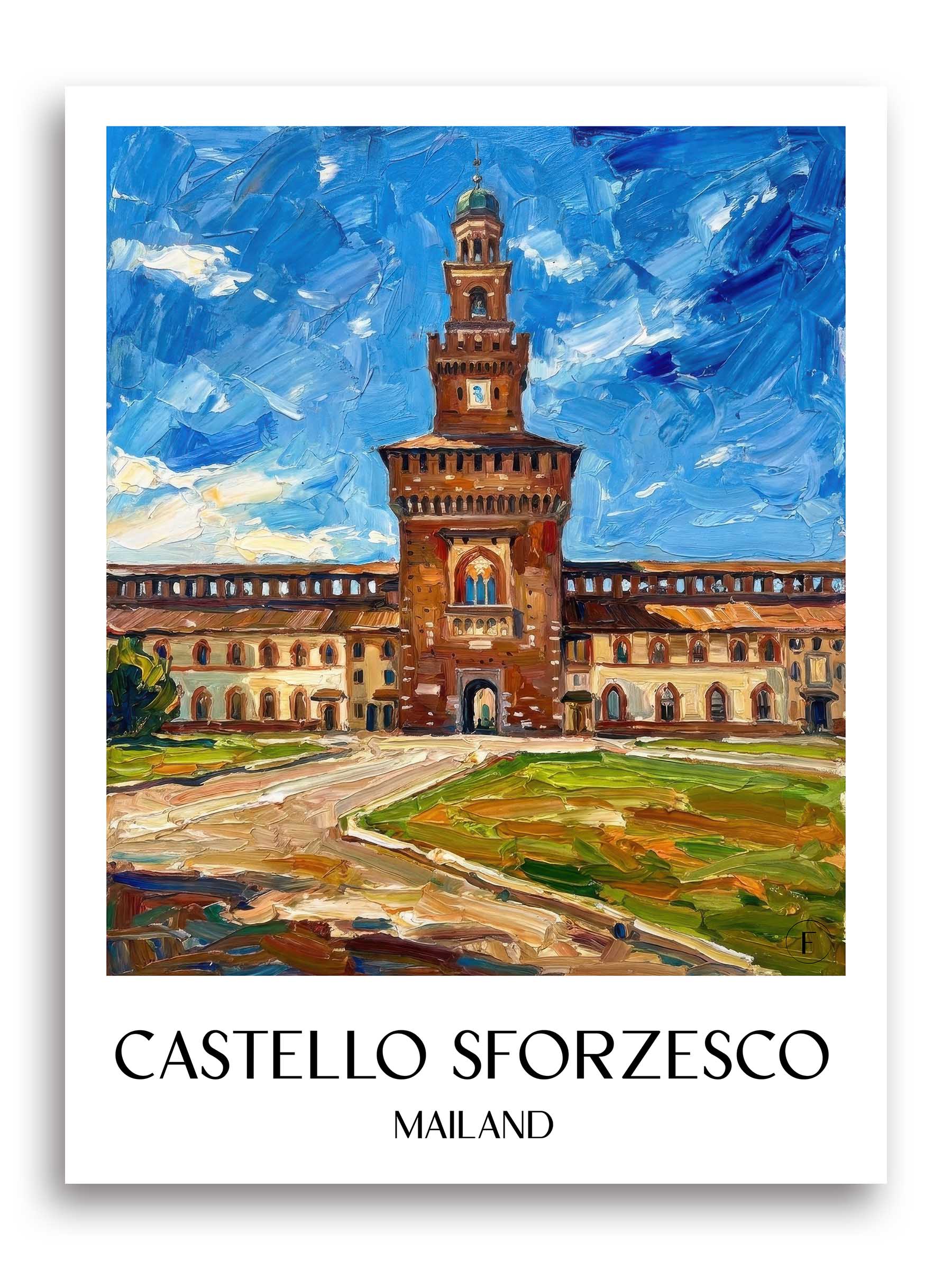 castello-sforzesco-mailand-italien-poster-oil-painting-oelgemaelde