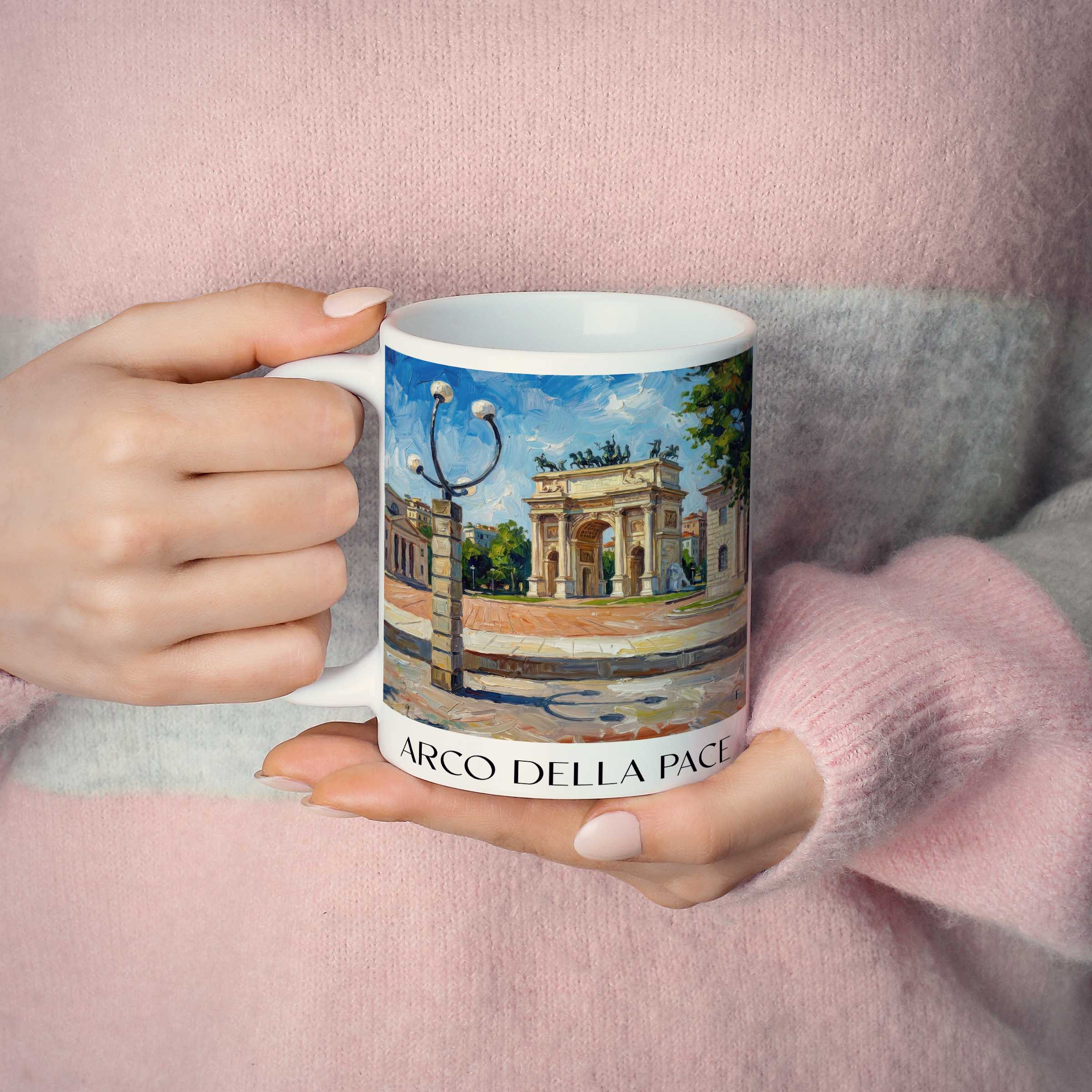 arco-della-pace-mailand-italien-kaffeebecher-oil-painting-oelgemaelde