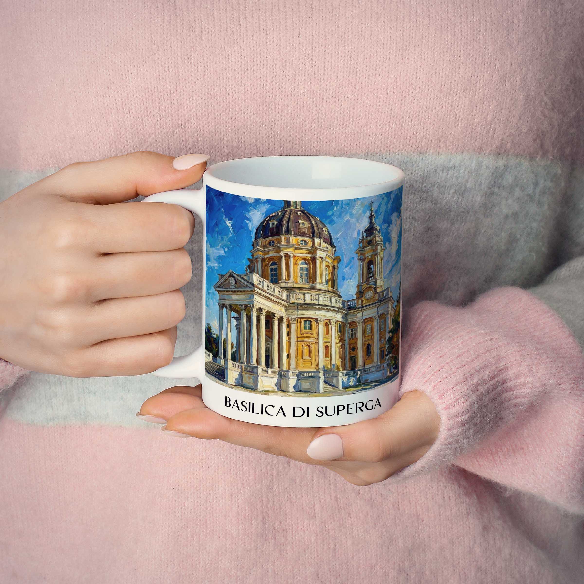 basilica-di-superga-turin-italien-kaffeebecher-oil-painting-oelgemaelde