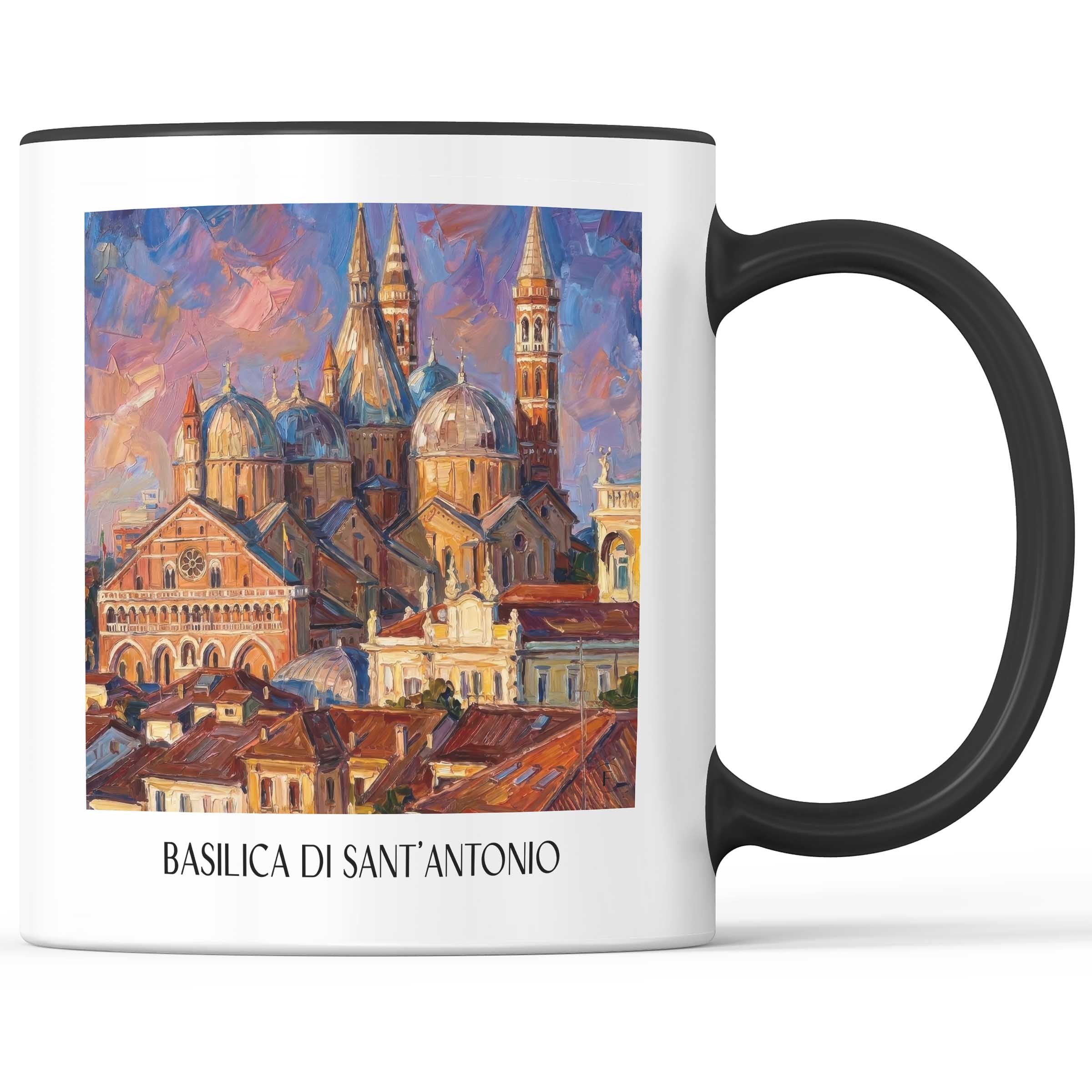 Basilica di Sant´Antonio Kaffeebecher - Padua - Italien Becher - Kaffeetasse im Ölgemälde Stil