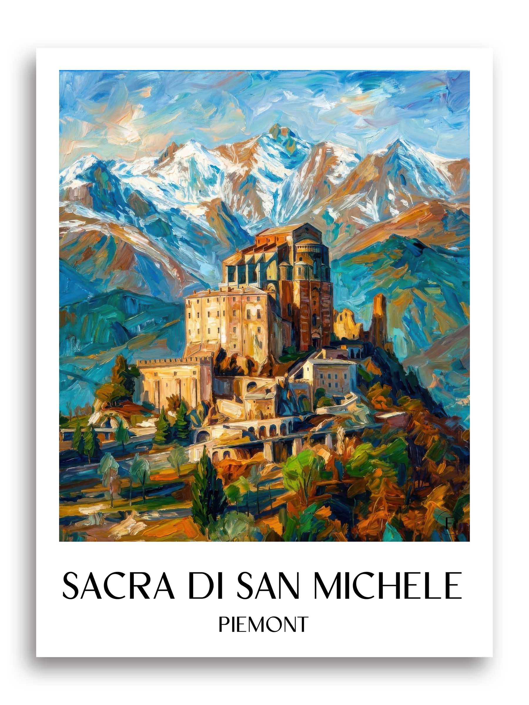 sacra-di-san-michele-piemont-italien-poster-oil-painting-oelgemaelde