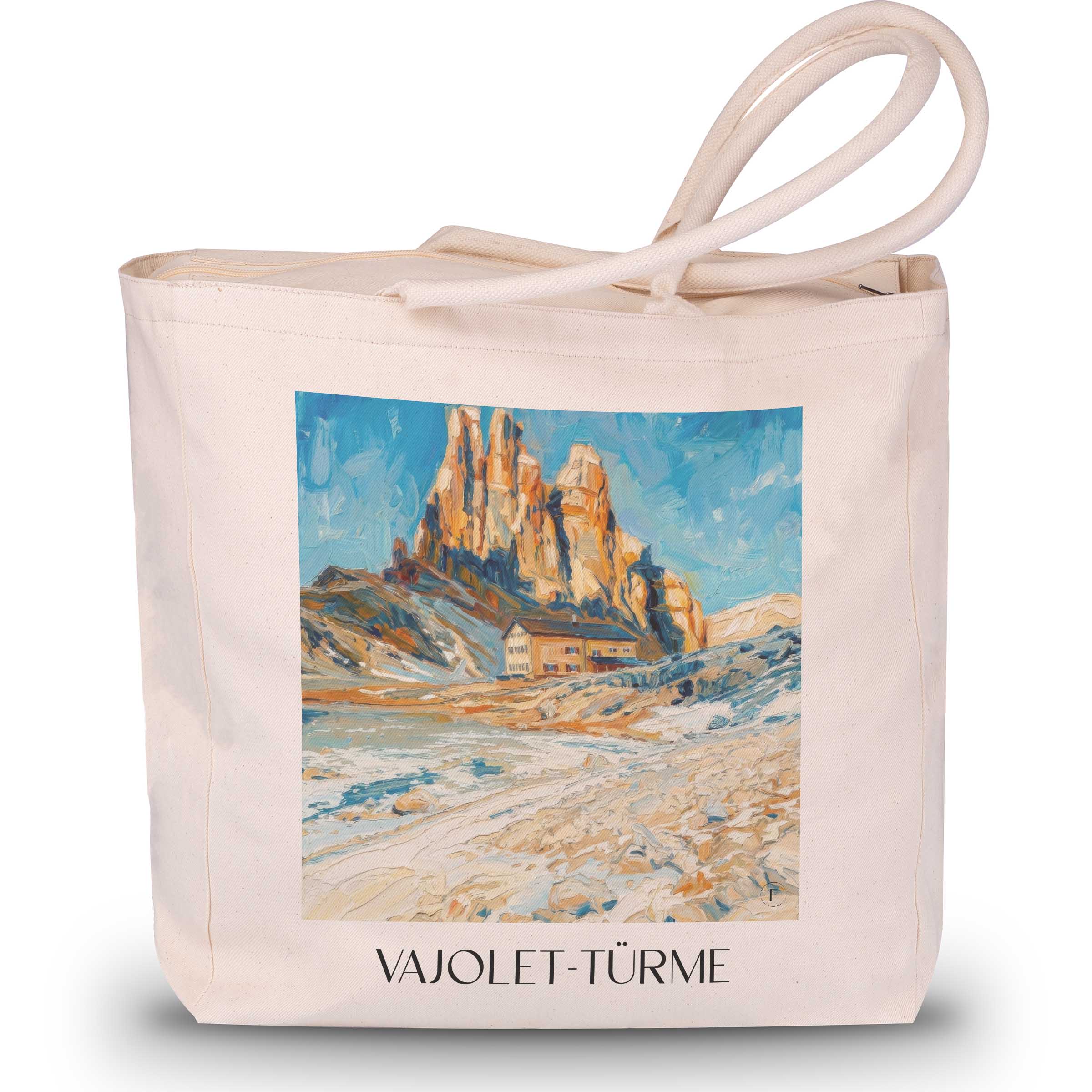 vajolet-türme-dolomiten-italien-einkaufstasche-oil-painting-oelgemaelde