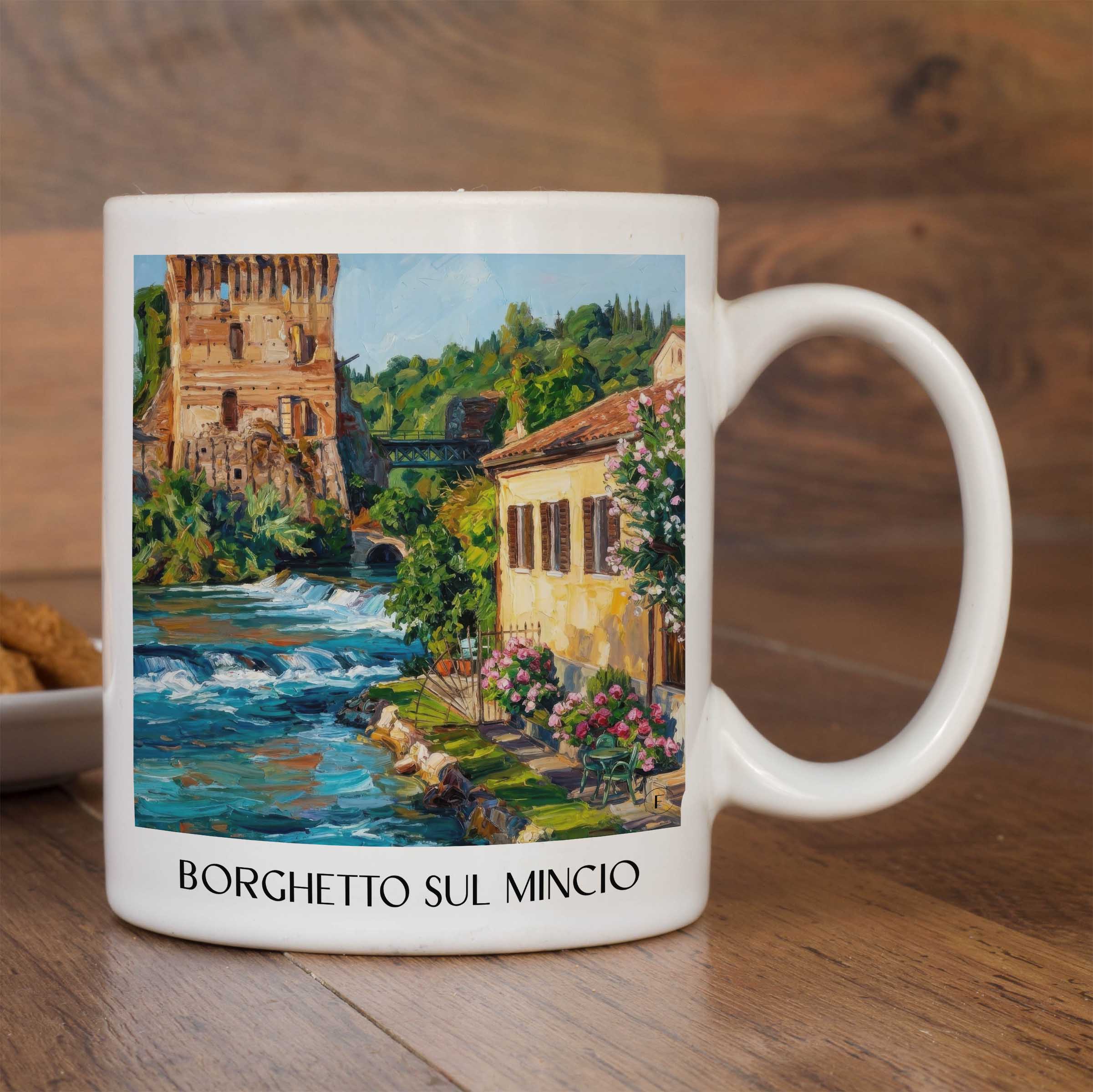 borghetto-sul-mincio-venetien-italien-kaffeebecher-oil-painting-oelgemaelde