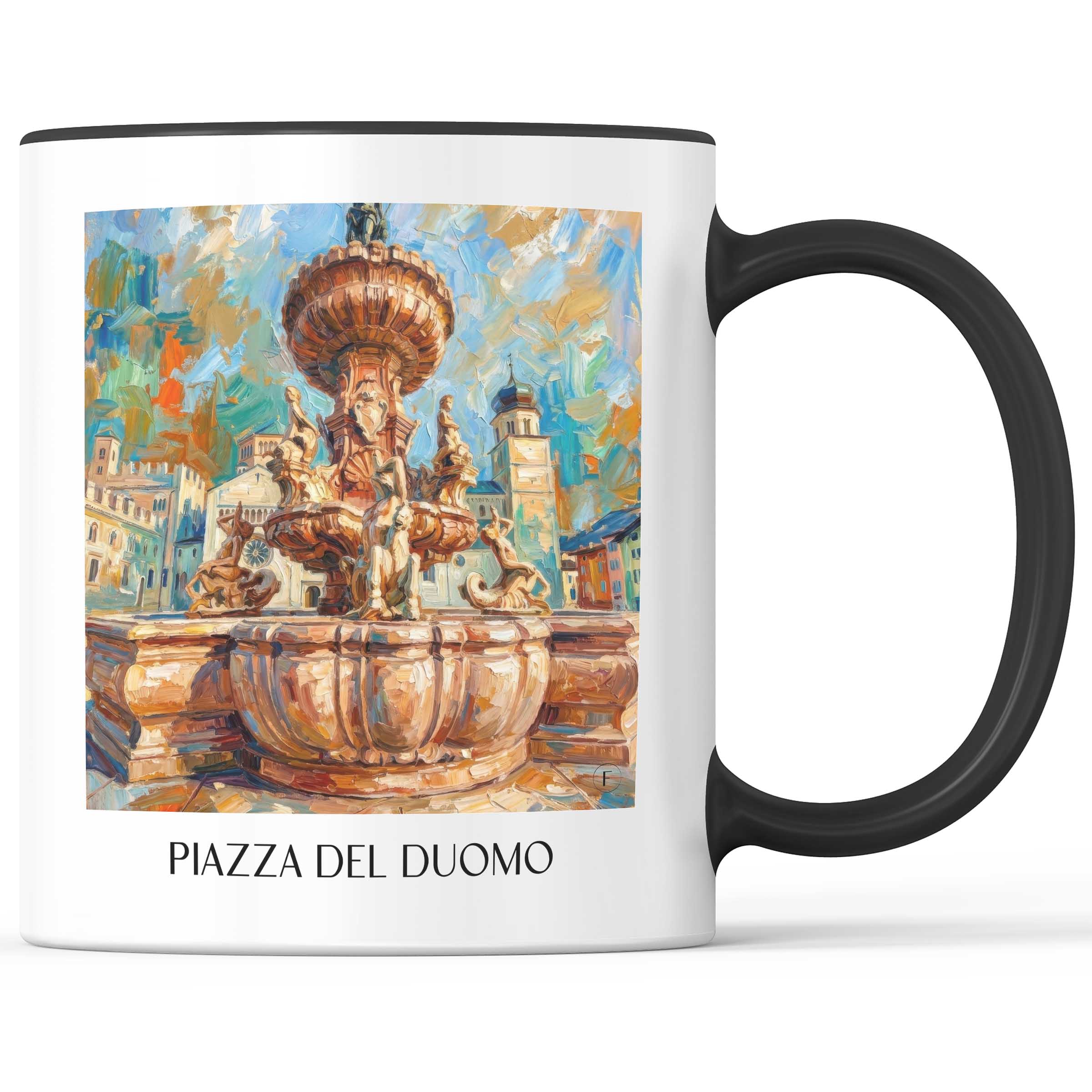 piazza-del-duomo-trient-italien-kaffeebecher-oil-painting-oelgemaelde