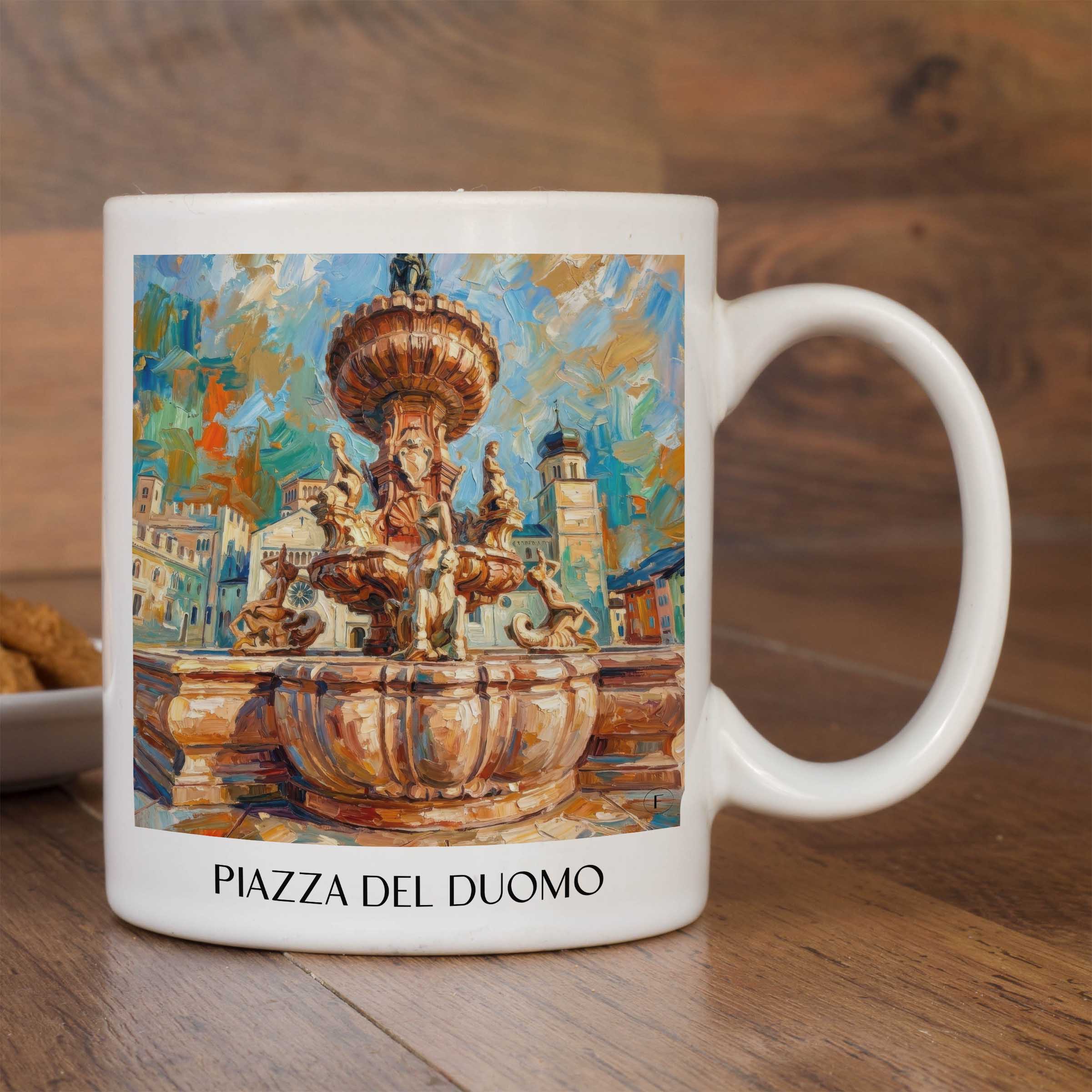 piazza-del-duomo-trient-italien-kaffeebecher-oil-painting-oelgemaelde