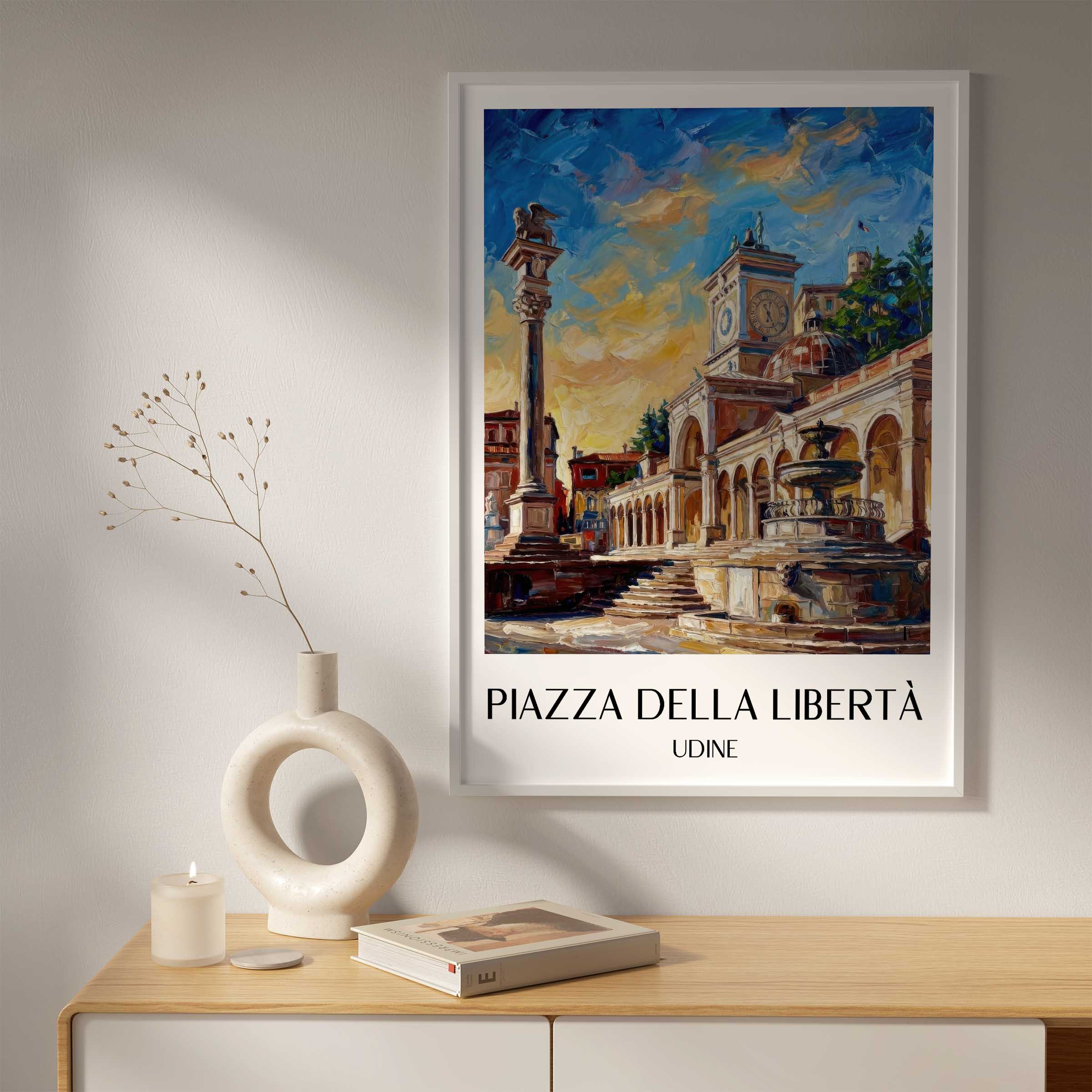 piazza-della-libertà-udine-italien-poster-oil-painting-oelgemaelde