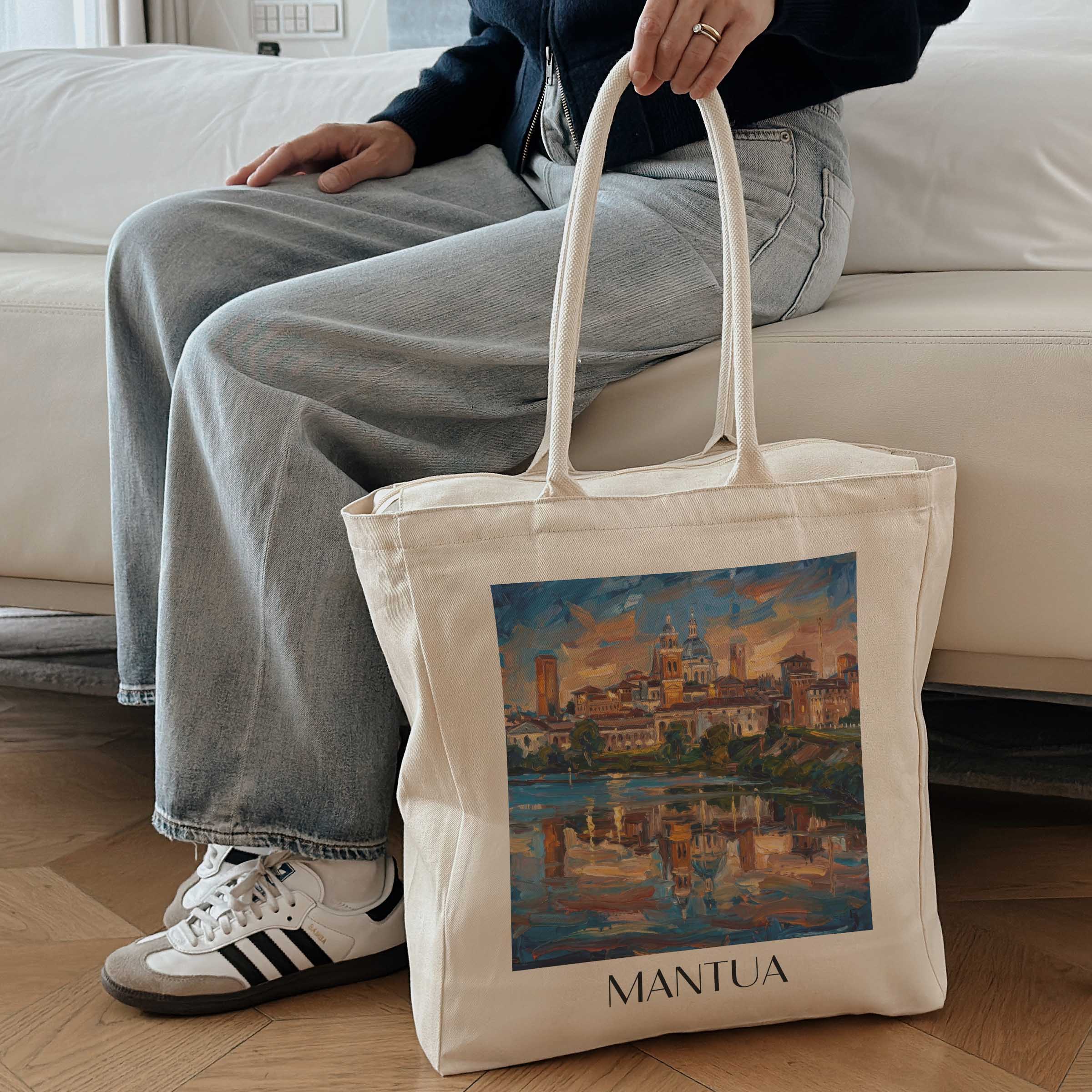 mantua--lombardei-italien-einkaufstasche-oil-painting-oelgemaelde