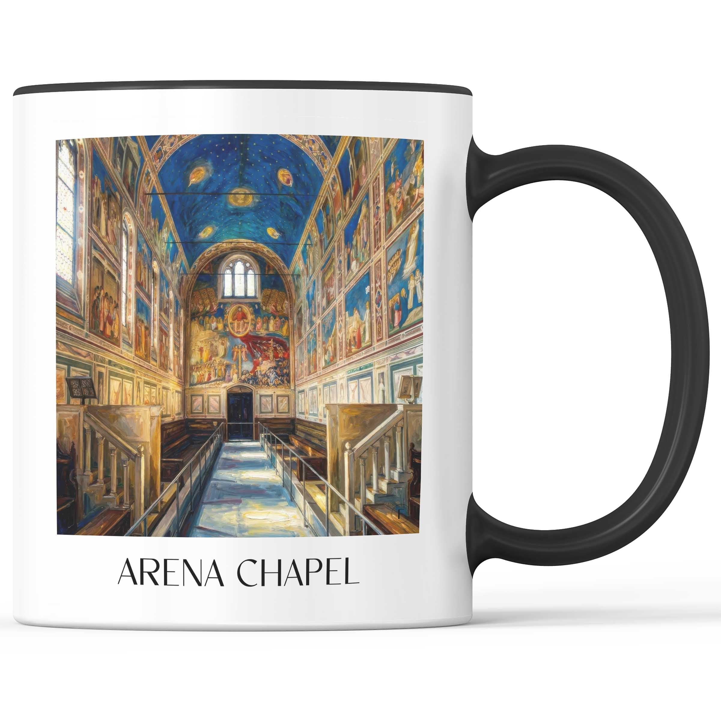Arenakapelle Kaffeebecher - Padua - Italien Becher - Kaffeetasse im Ölgemälde Stil