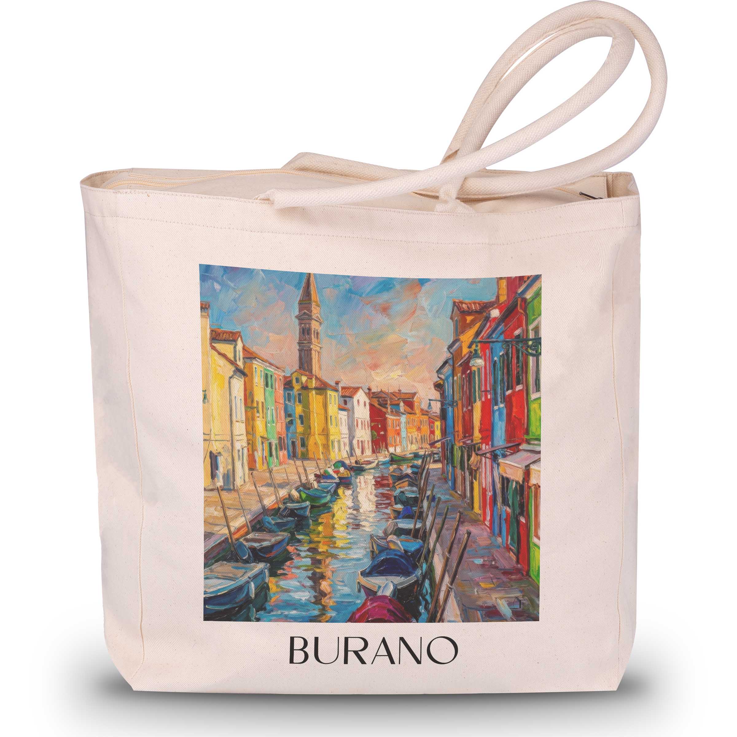 burano-venedig-italien-einkaufstasche-oil-painting-oelgemaelde