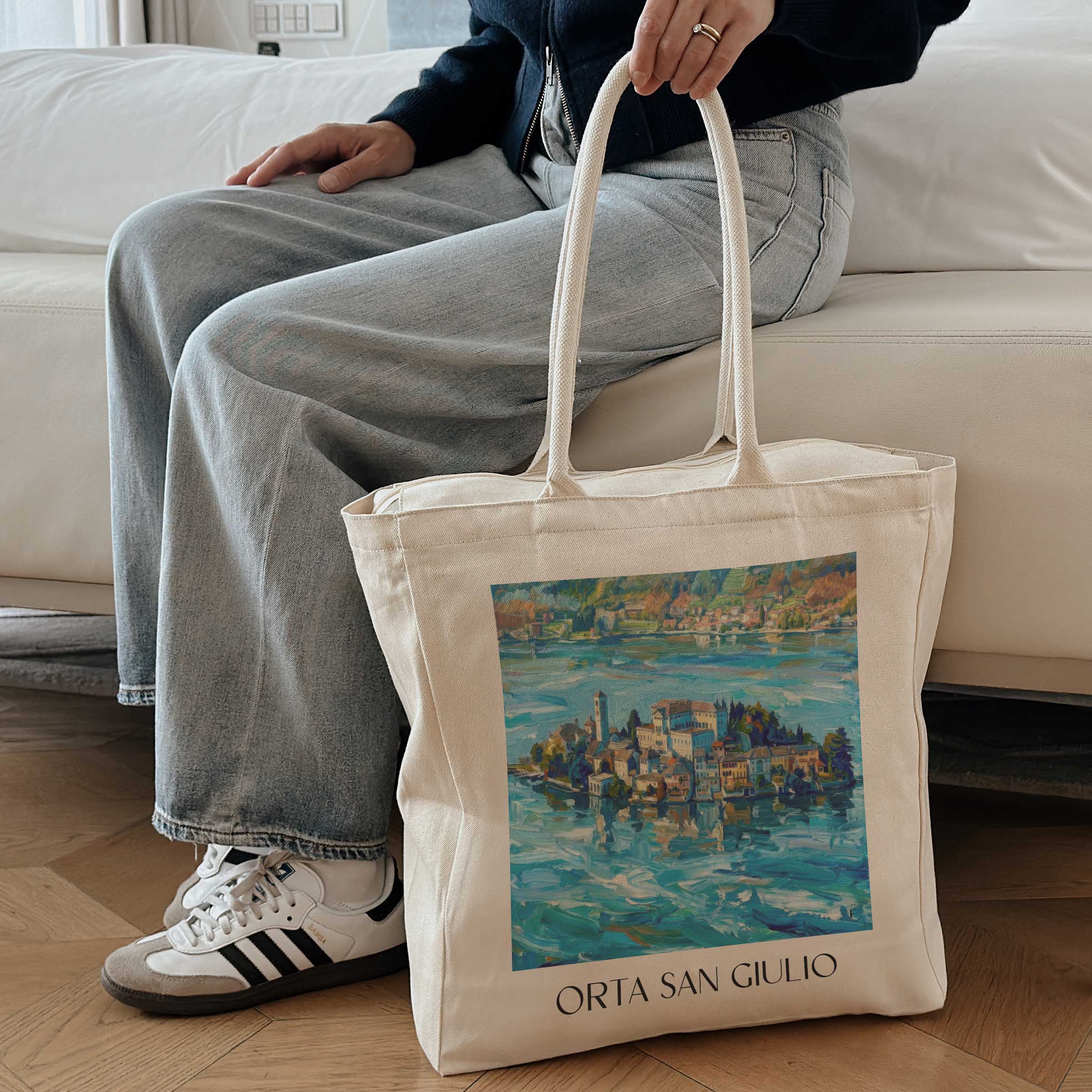orta-san-giulio-ortasee-italien-einkaufstasche-oil-painting-oelgemaelde