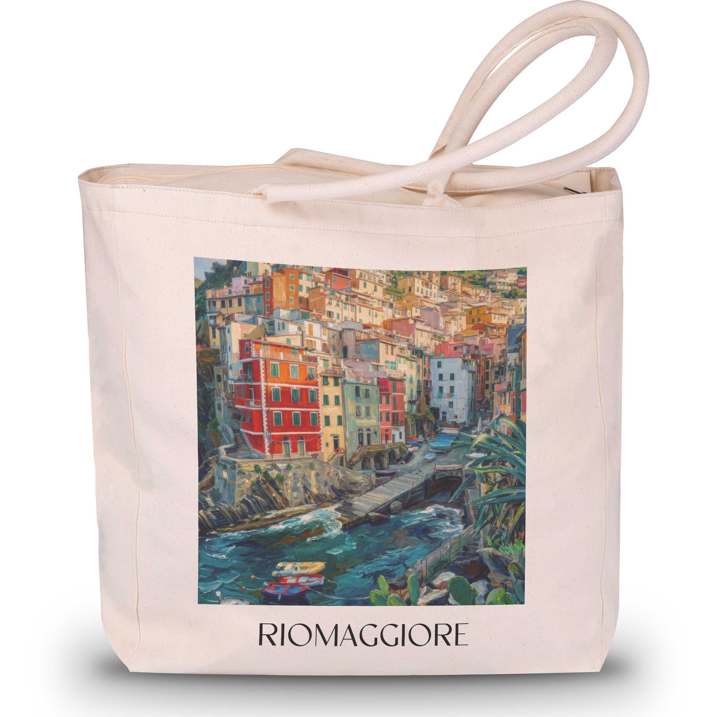 riomaggiore-cinque-terre-italien-einkaufstasche-oil-painting-oelgemaelde