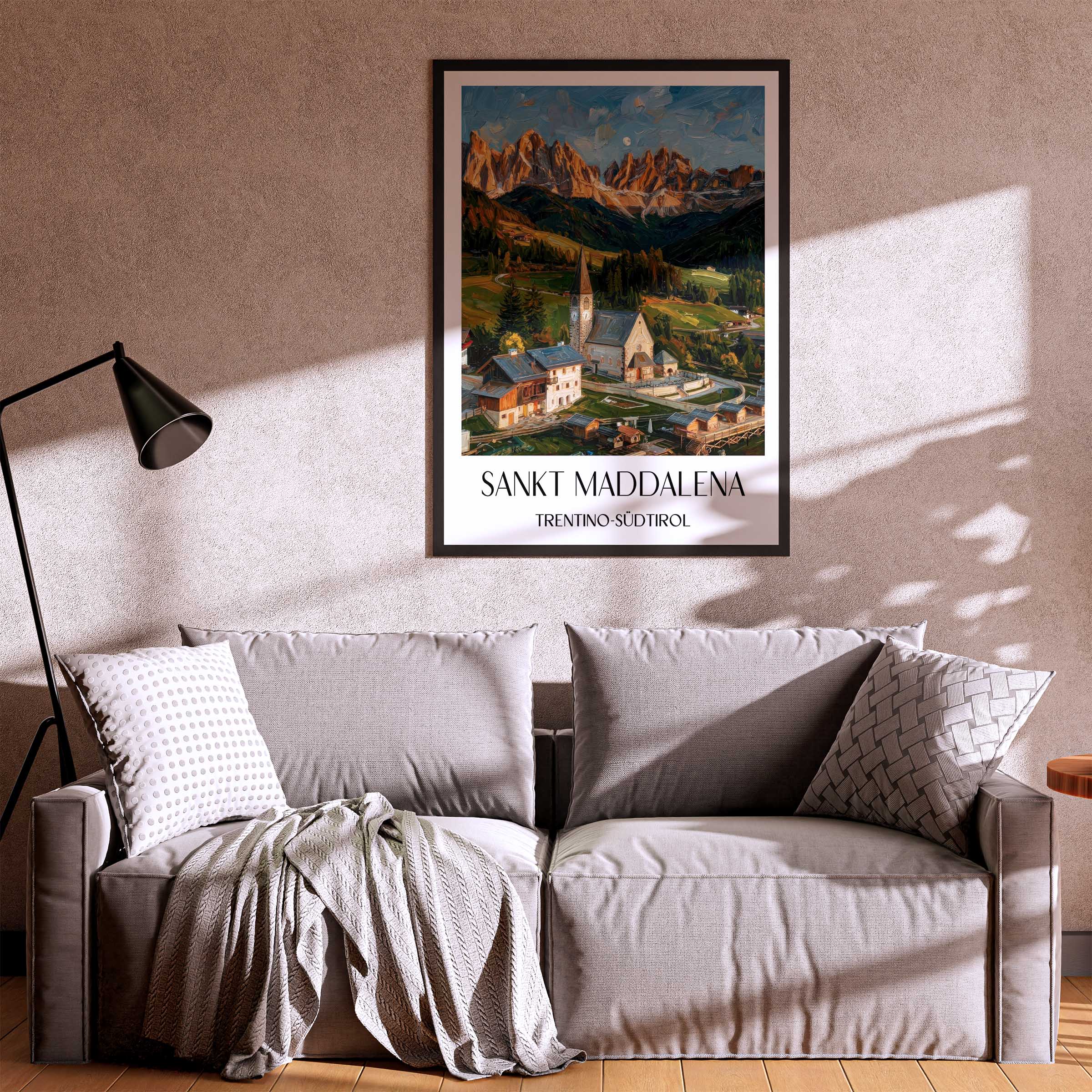 sankt-maddalena-trentino-südtirol-italien-poster-oil-painting-oelgemaelde