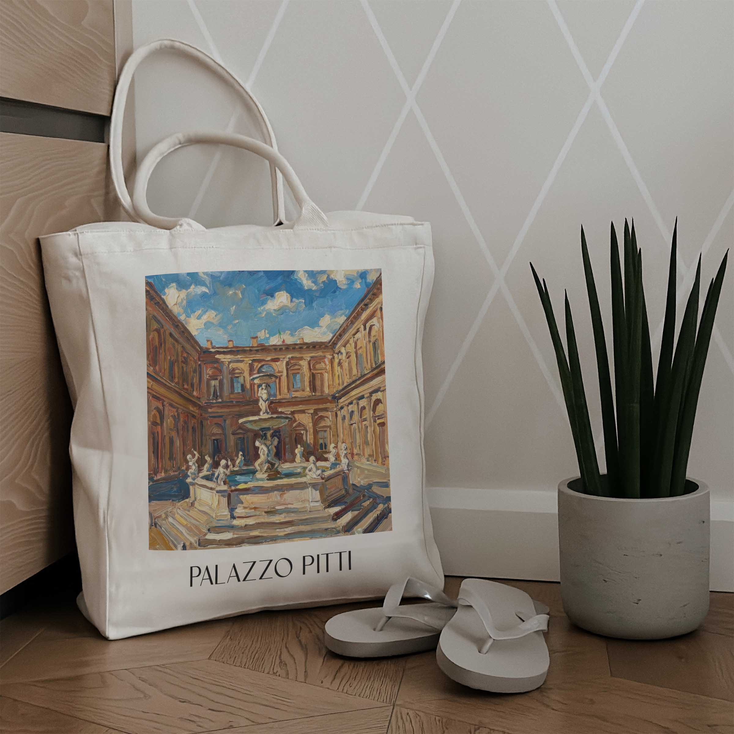 palazzo-pitti-florenz-italien-einkaufstasche-oil-painting-oelgemaelde