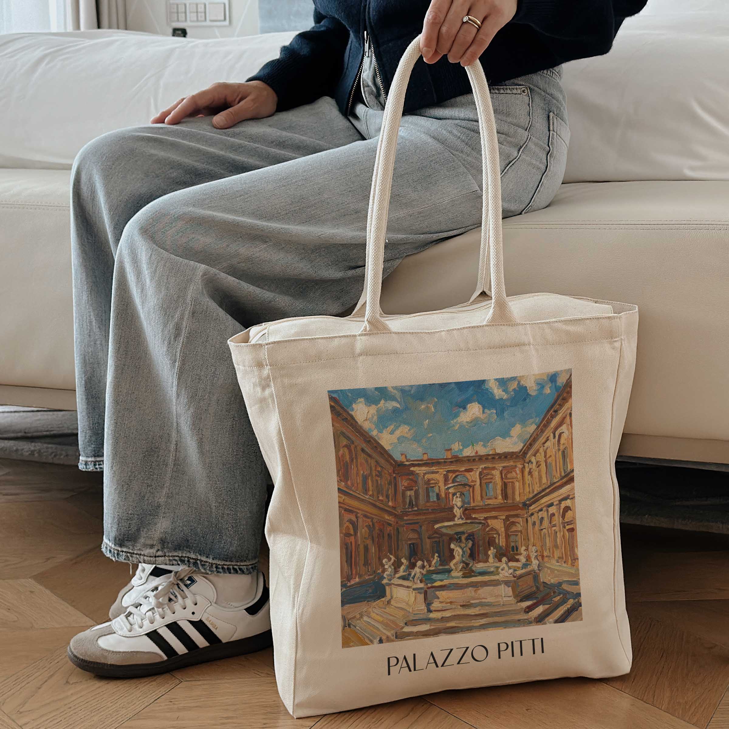 palazzo-pitti-florenz-italien-einkaufstasche-oil-painting-oelgemaelde