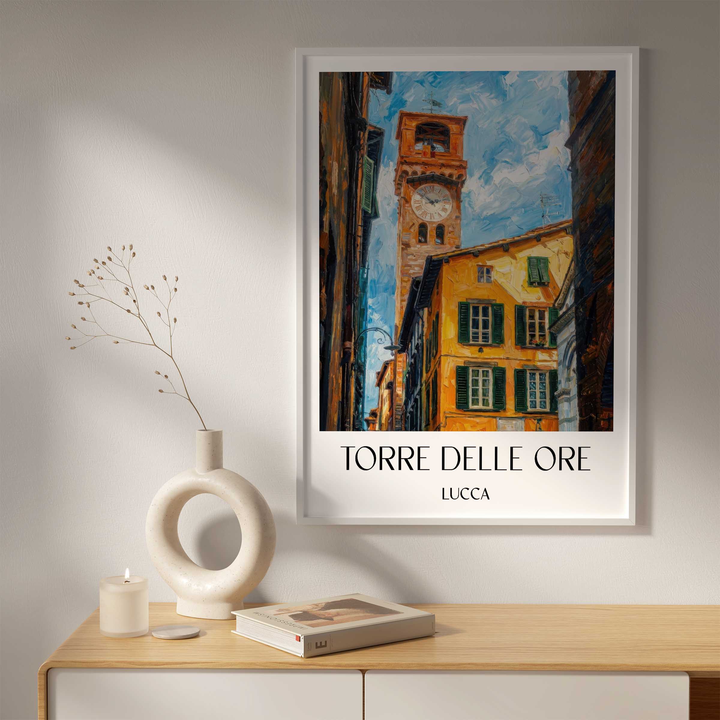 torre-delle-ore-lucca-italien-poster-oil-painting-oelgemaelde